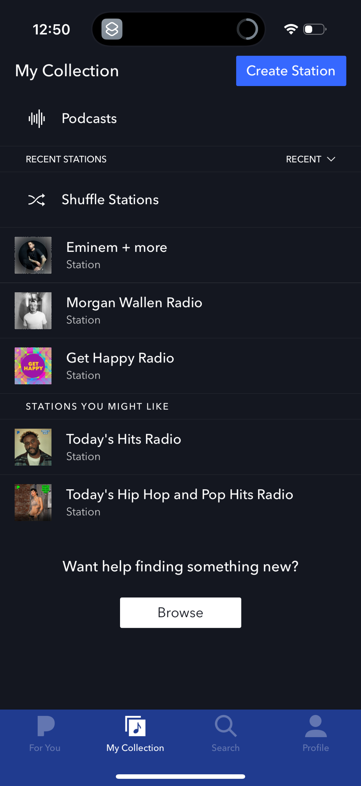 pandora app screenshot 18