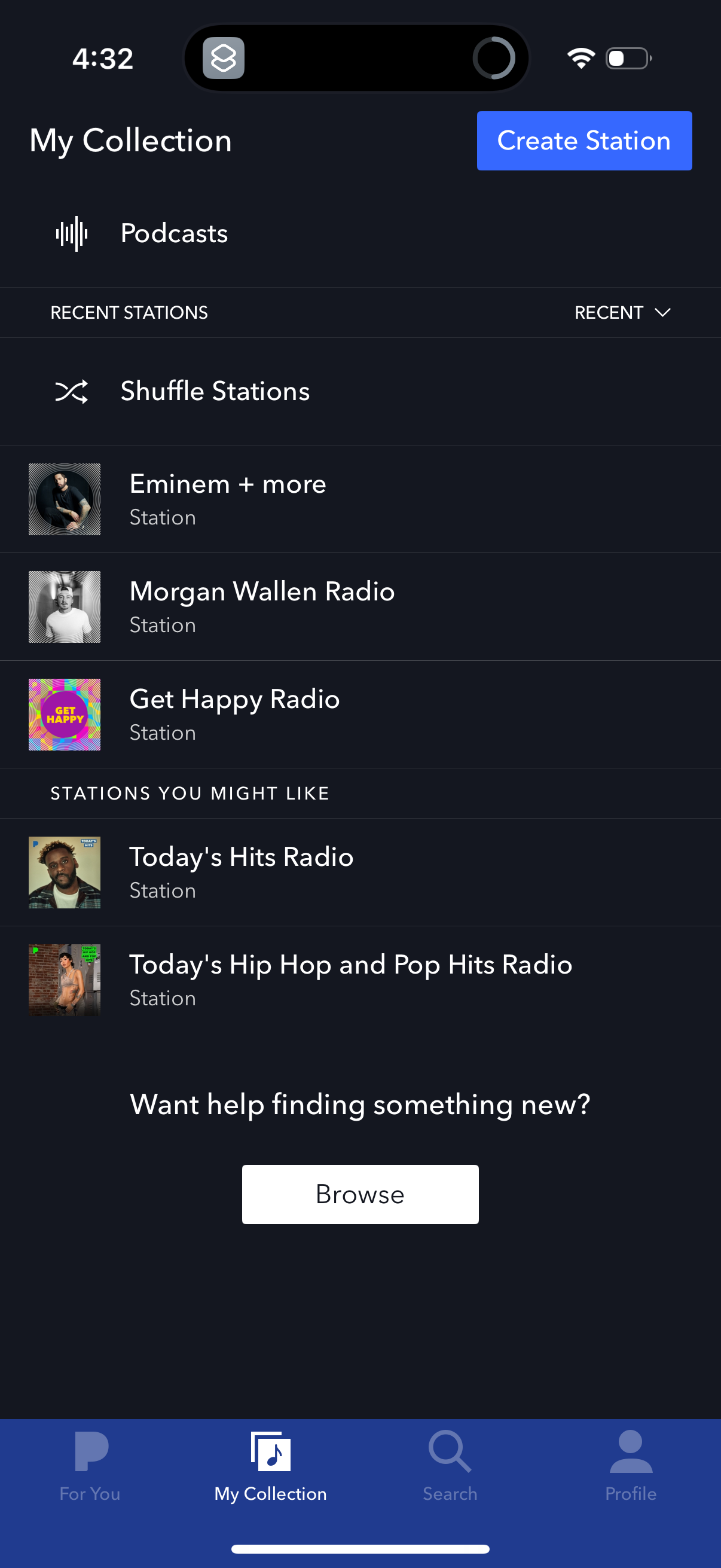 pandora app screenshot 16