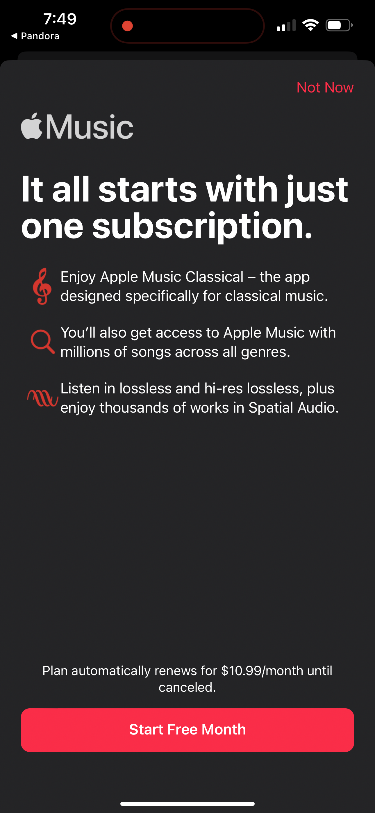 classical app screenshot 74