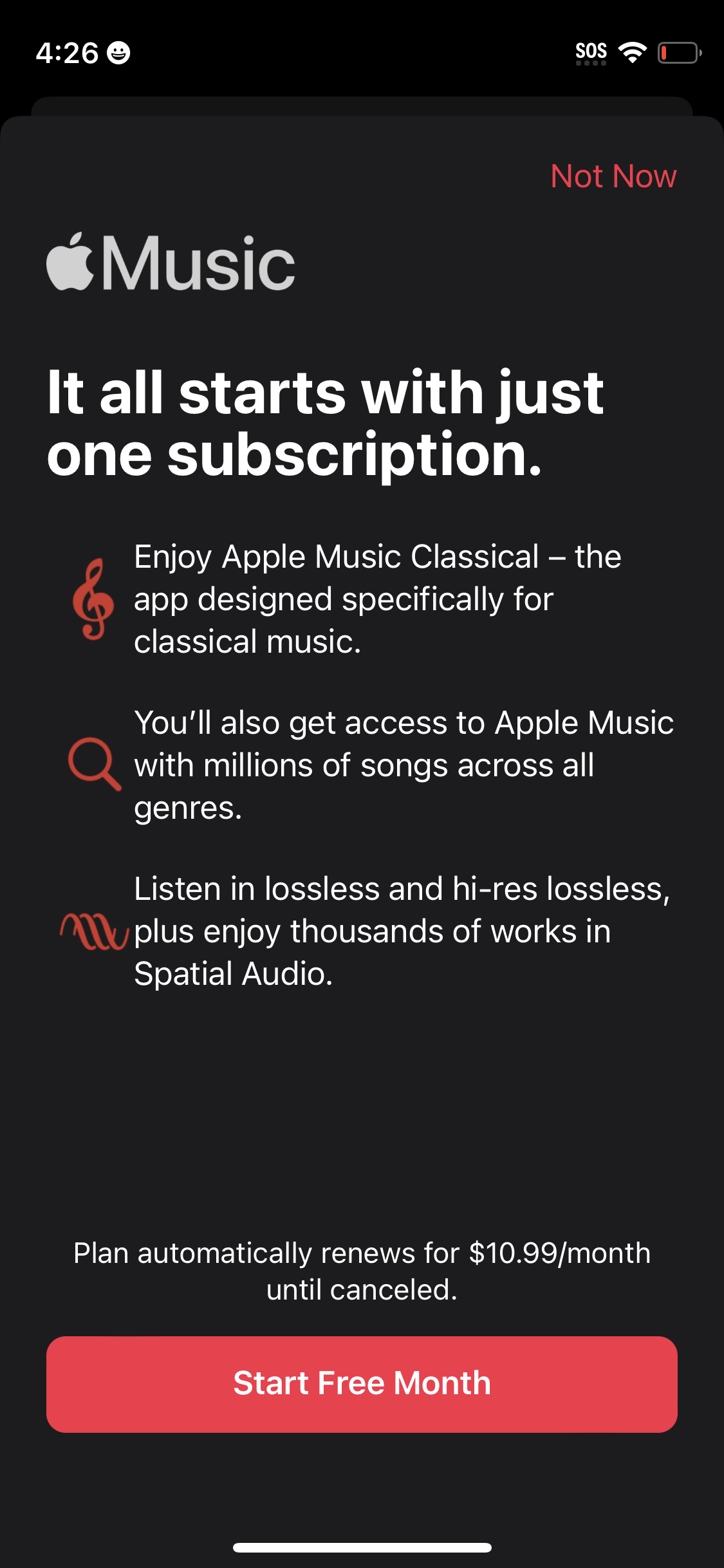 classical app screenshot 66