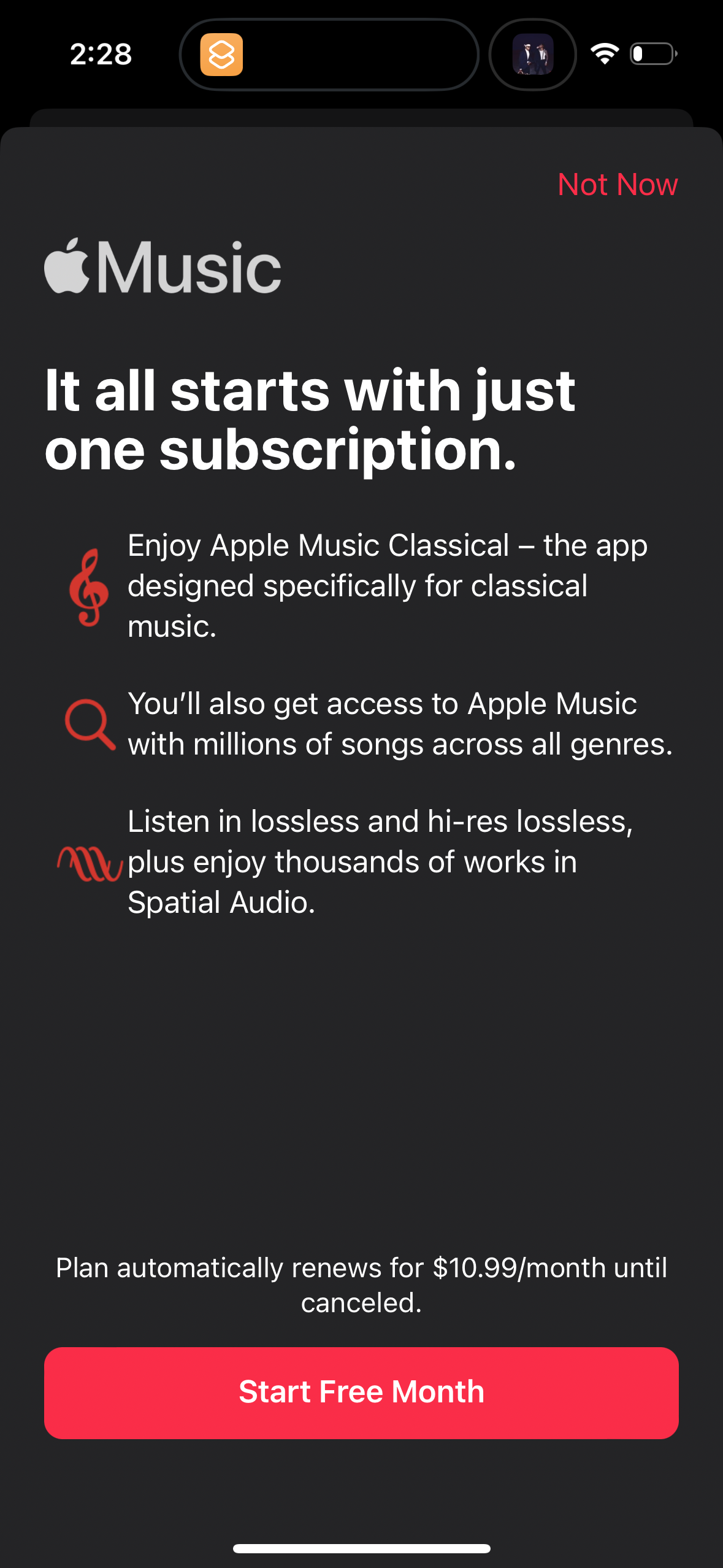 classical app screenshot 61