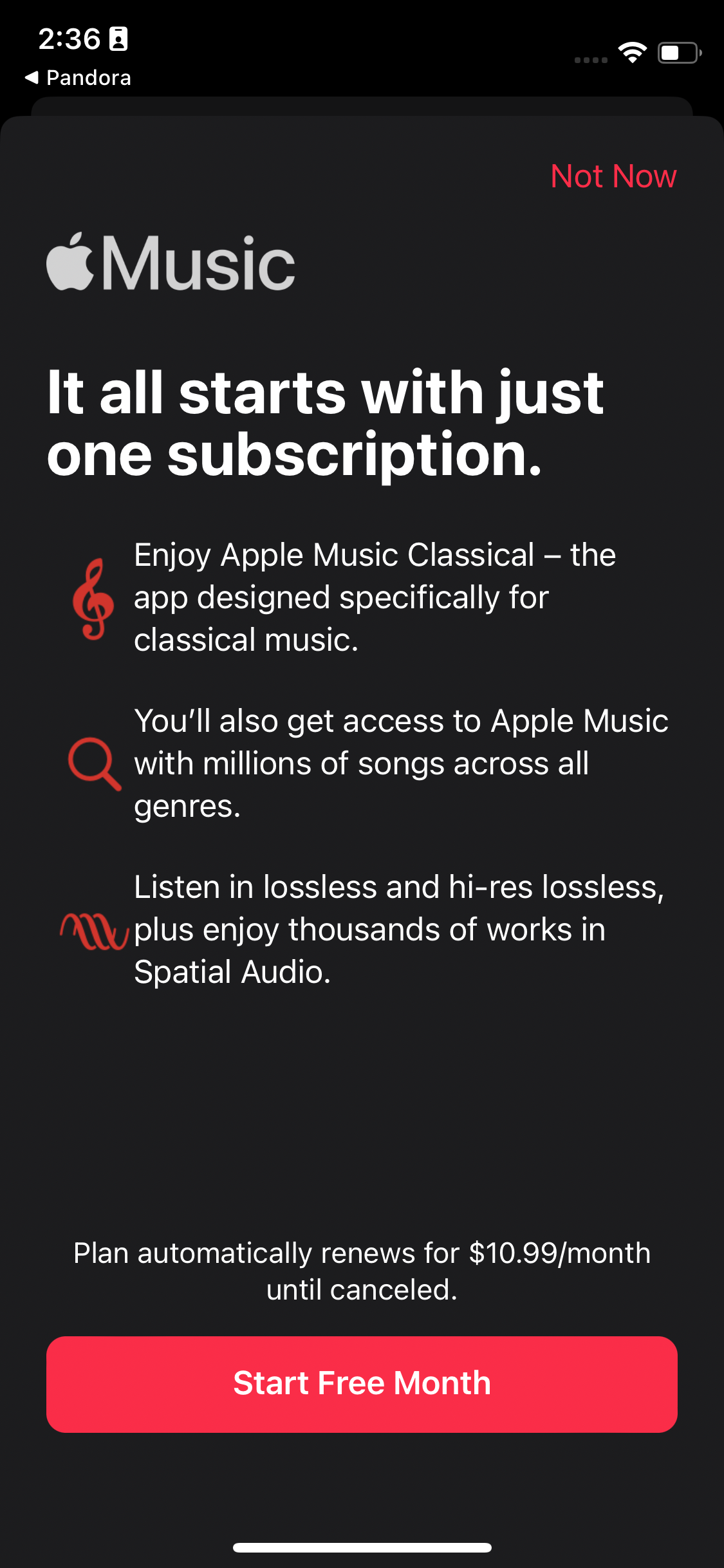classical app screenshot 51