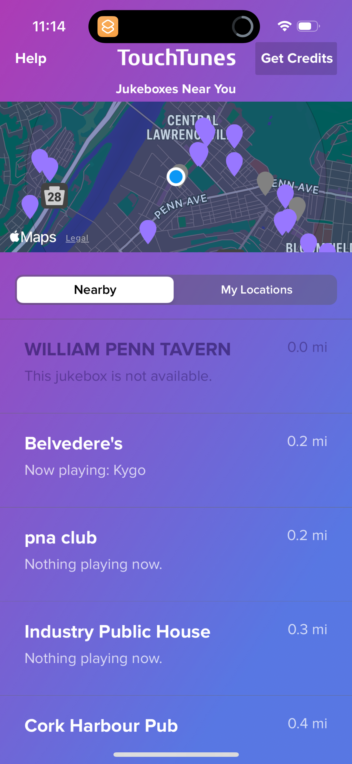 touchtunes app screenshot 18