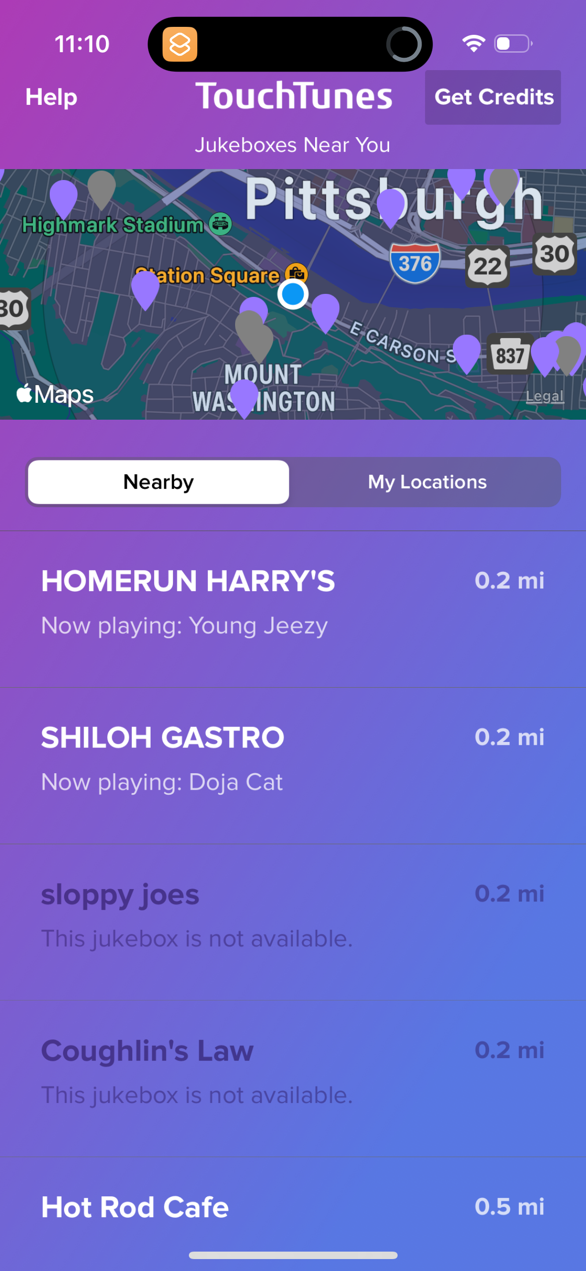 touchtunes app screenshot 23