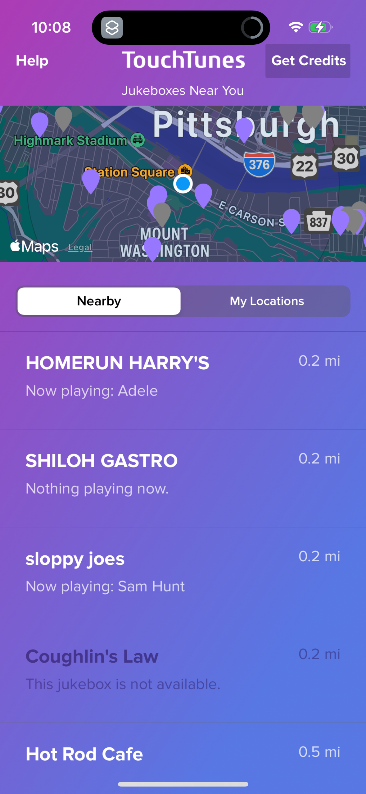 touchtunes app screenshot 20