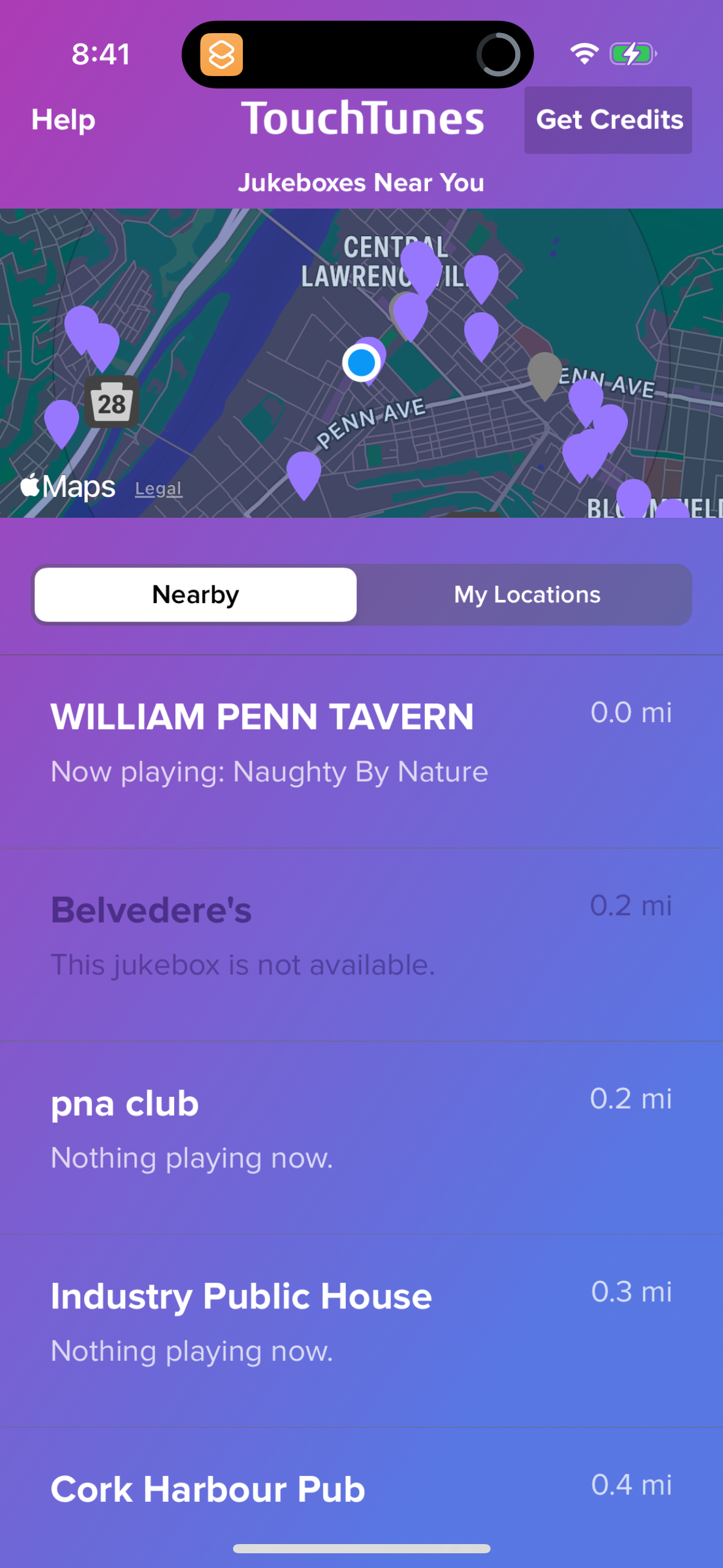 touchtunes app screenshot 17