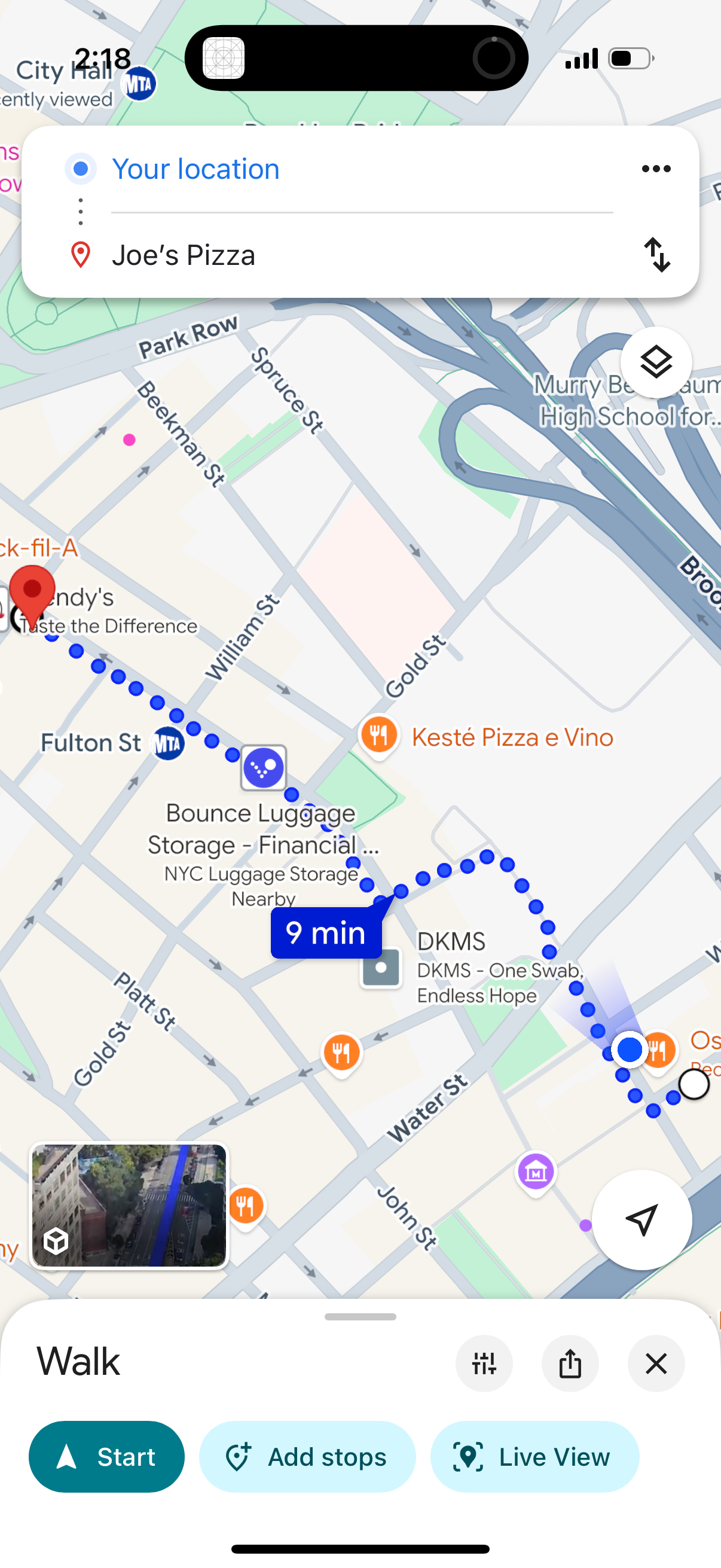 google-maps app screenshot 16