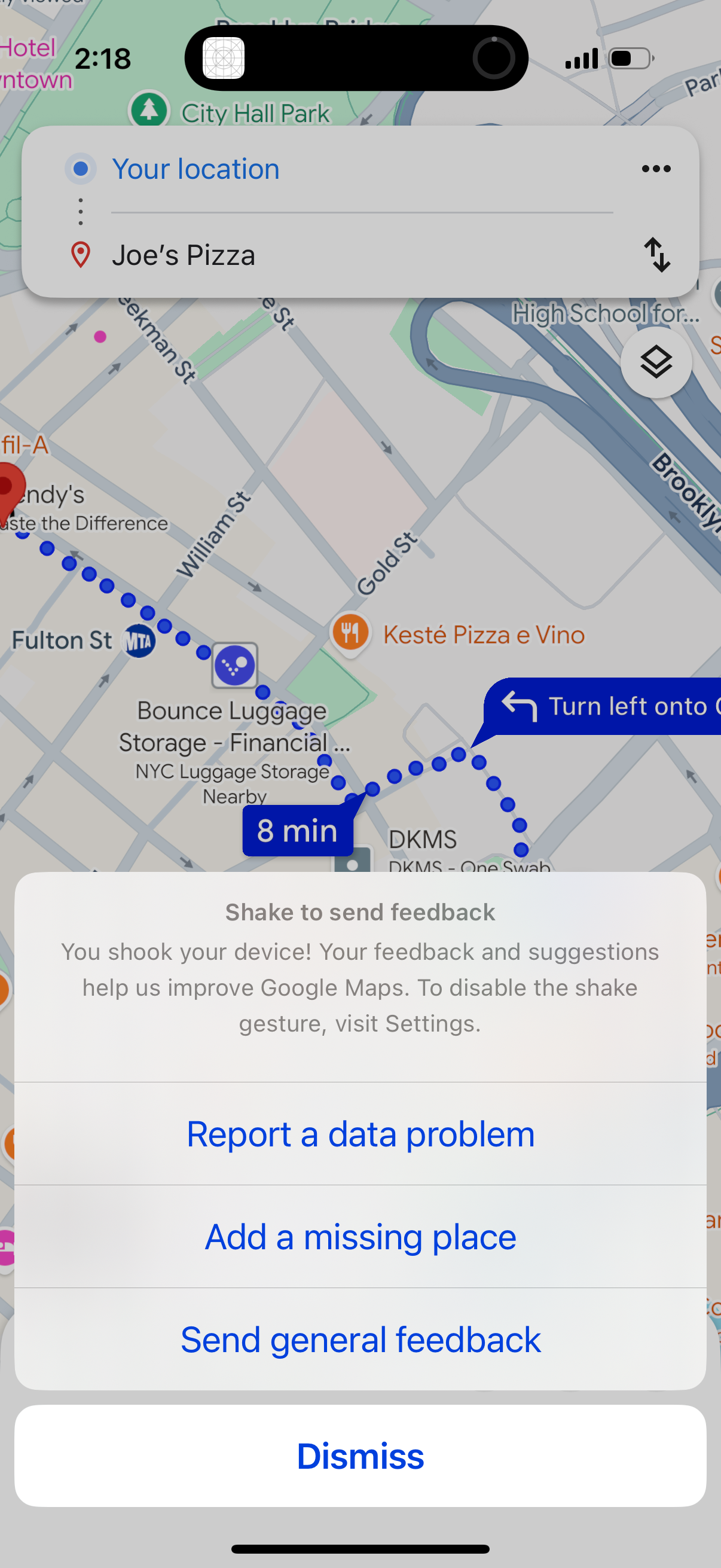 google-maps app screenshot 15