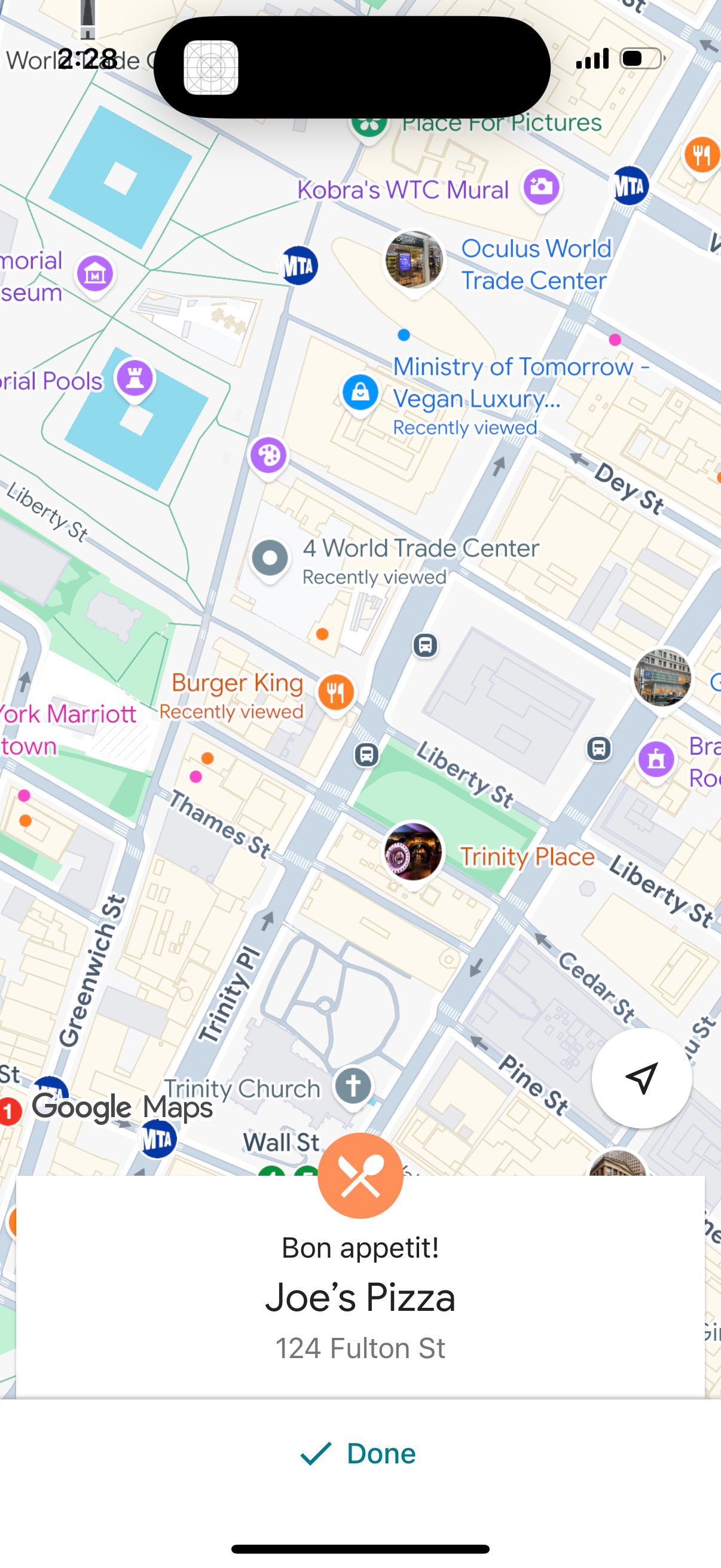 google-maps app screenshot 12