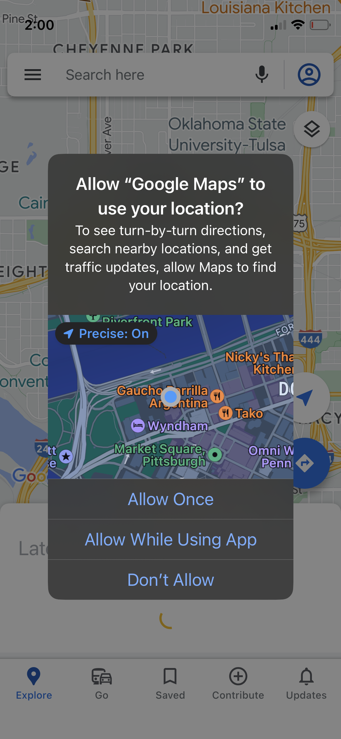 google-maps app screenshot 140