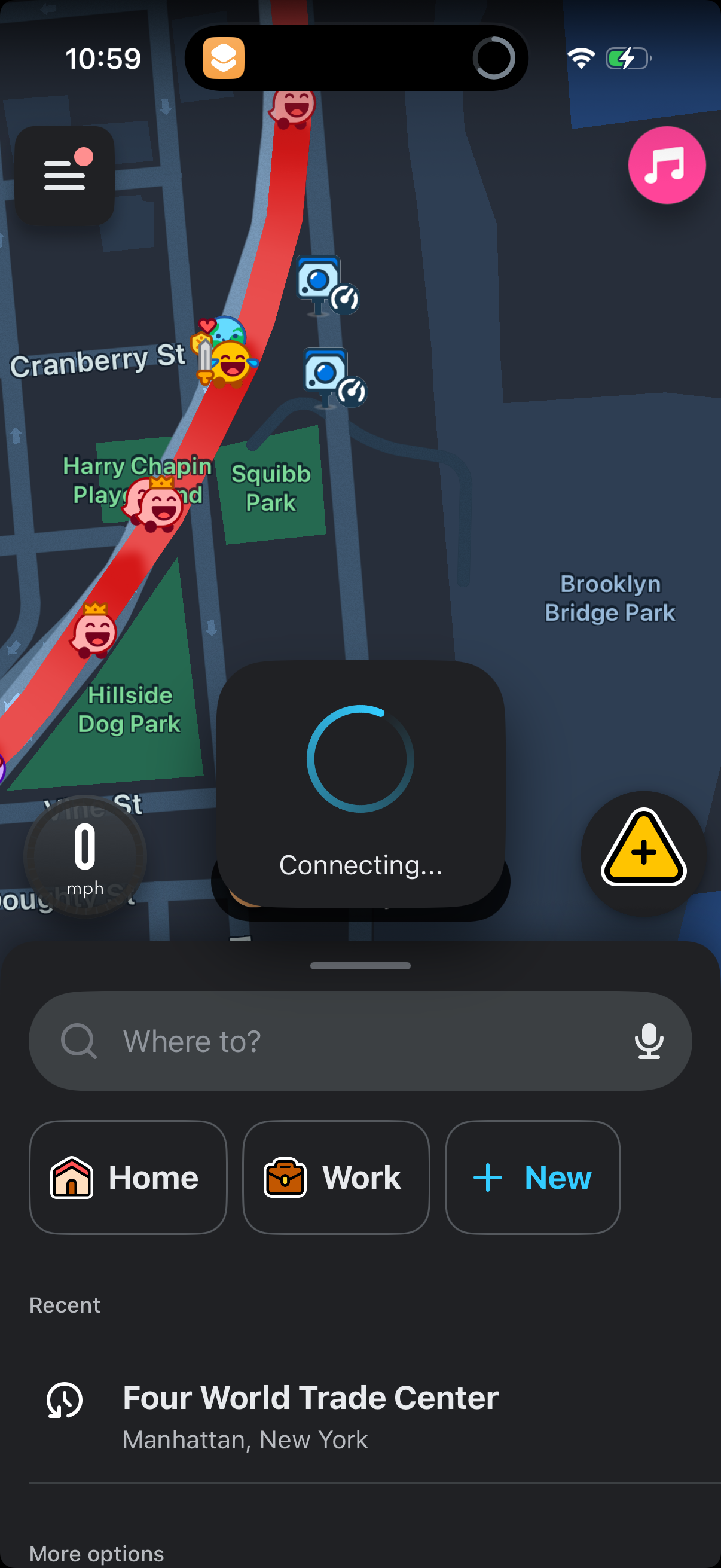 waze app screenshot 1