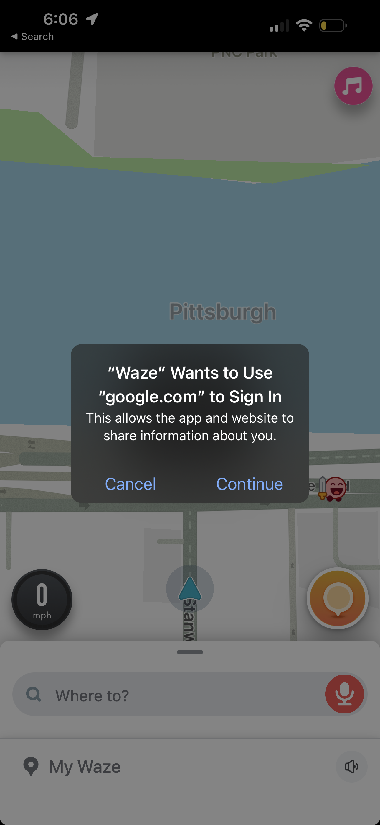 waze app screenshot 105