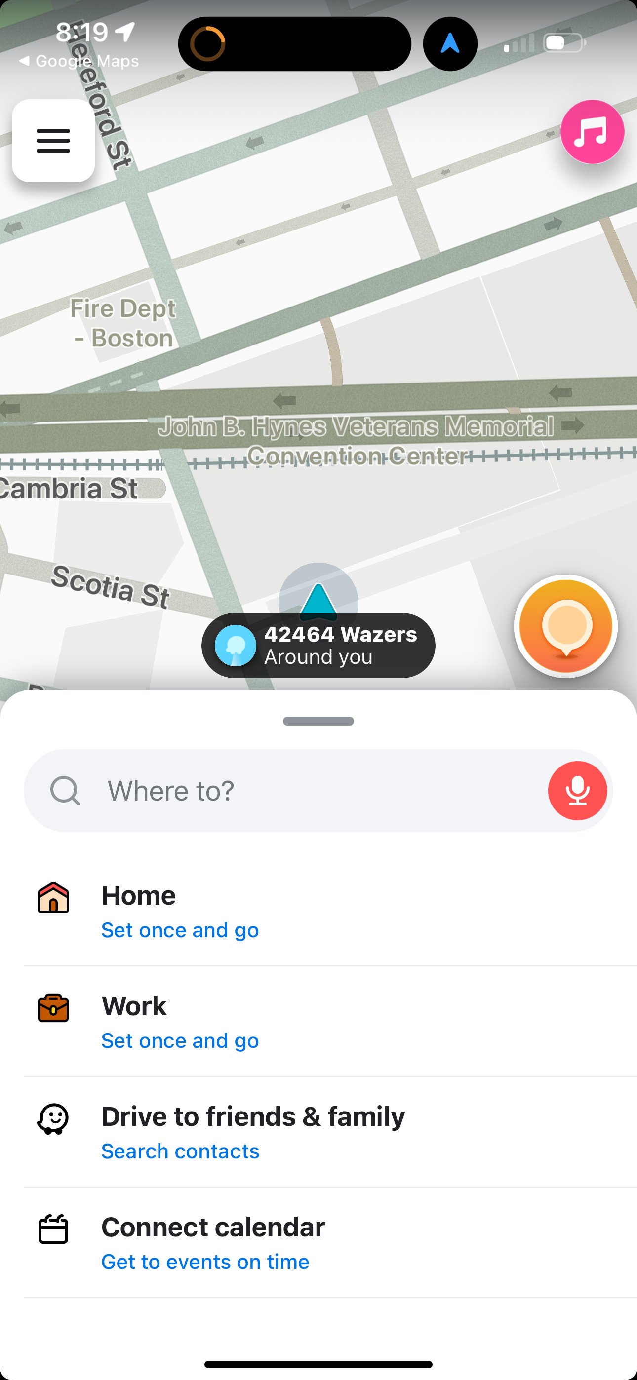 waze app screenshot 100