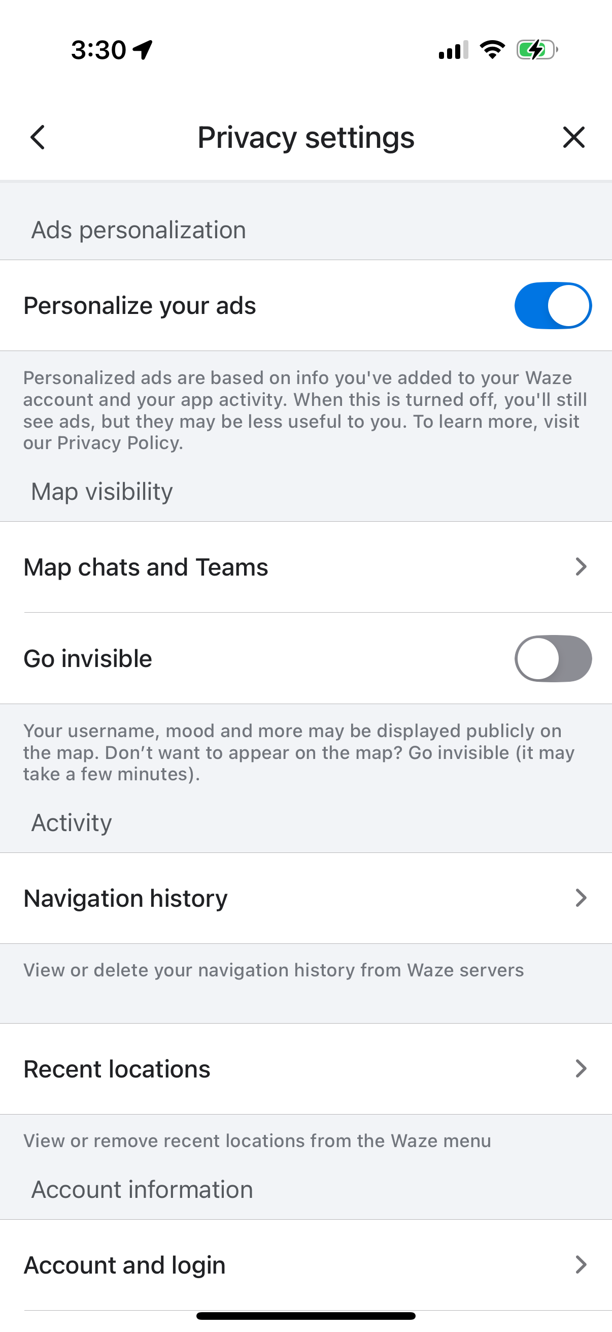 waze app screenshot 9