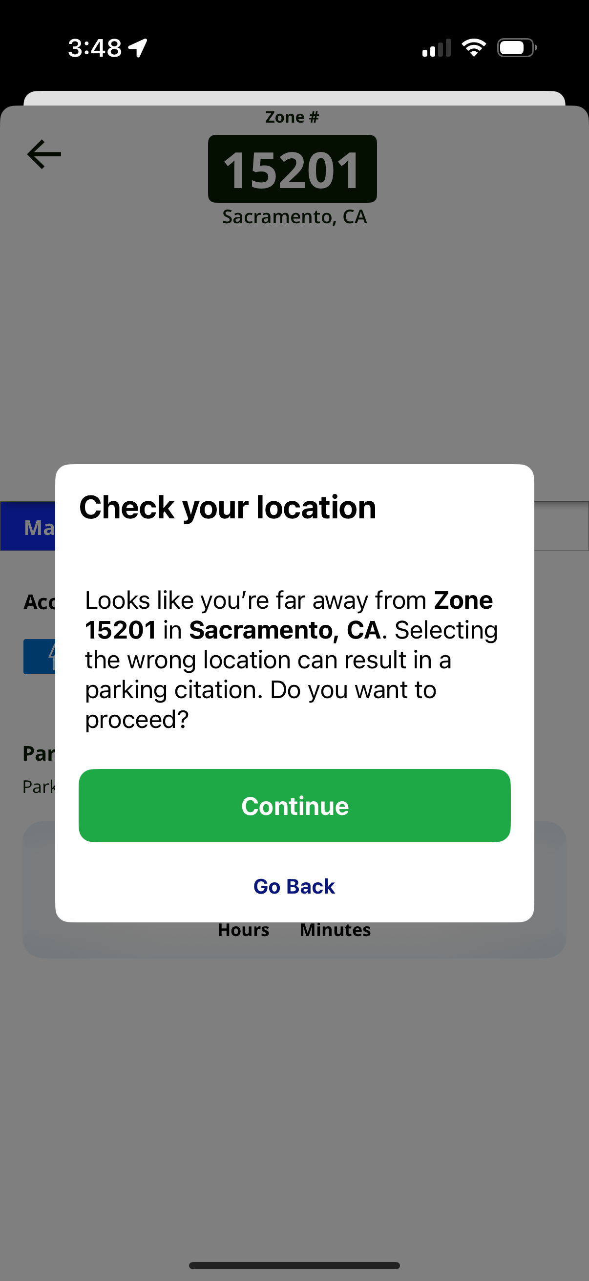 parkmobile app screenshot 24