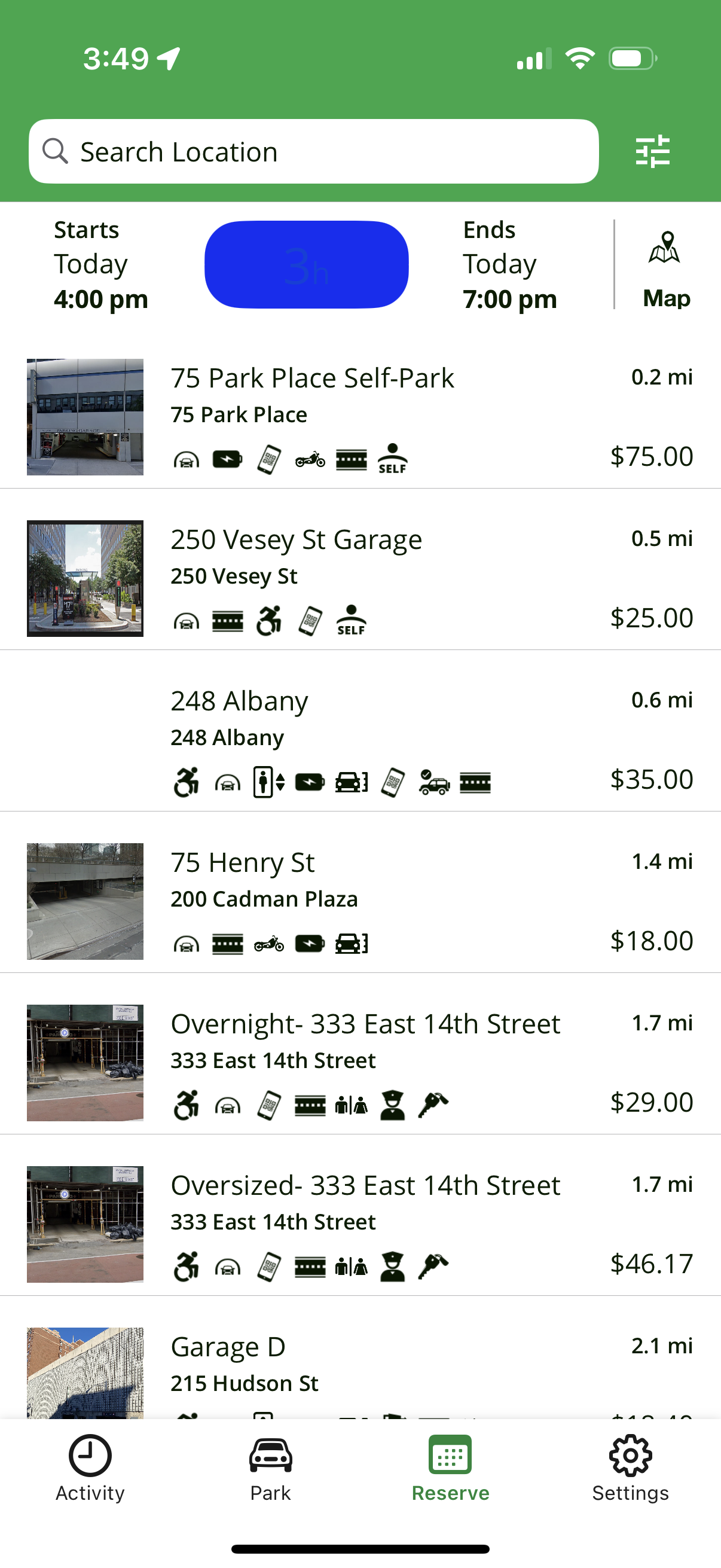 parkmobile app screenshot 17