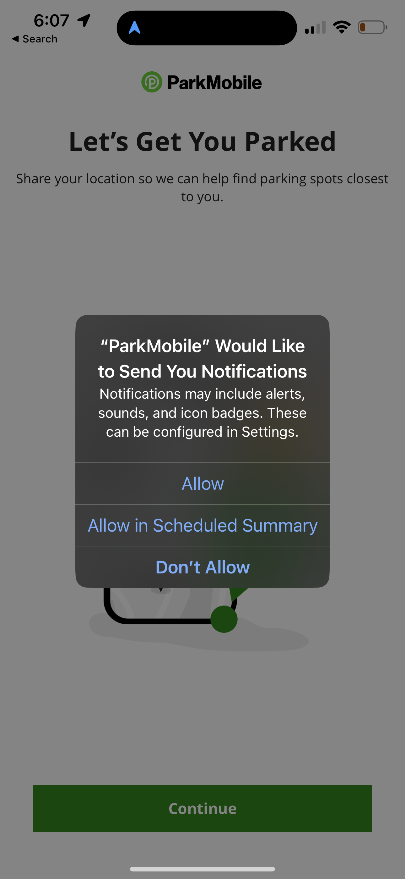 parkmobile app screenshot 77