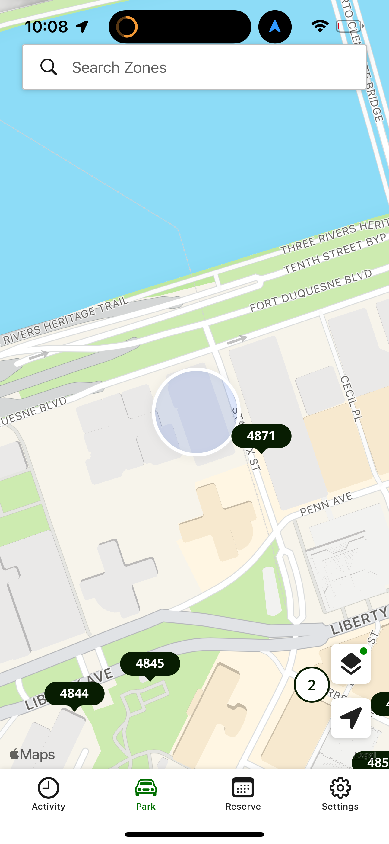 parkmobile app screenshot 73