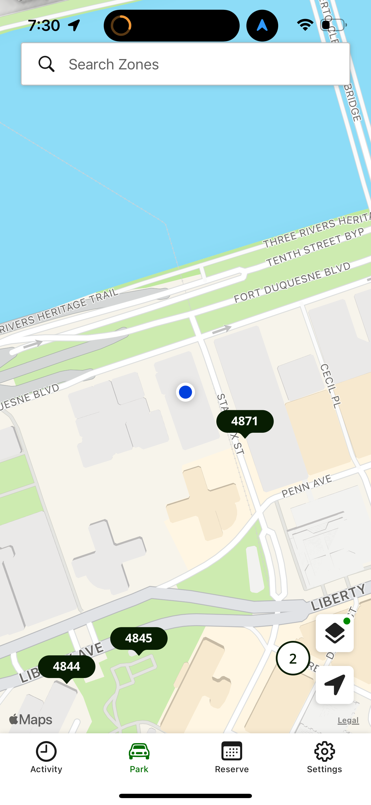 parkmobile app screenshot 72