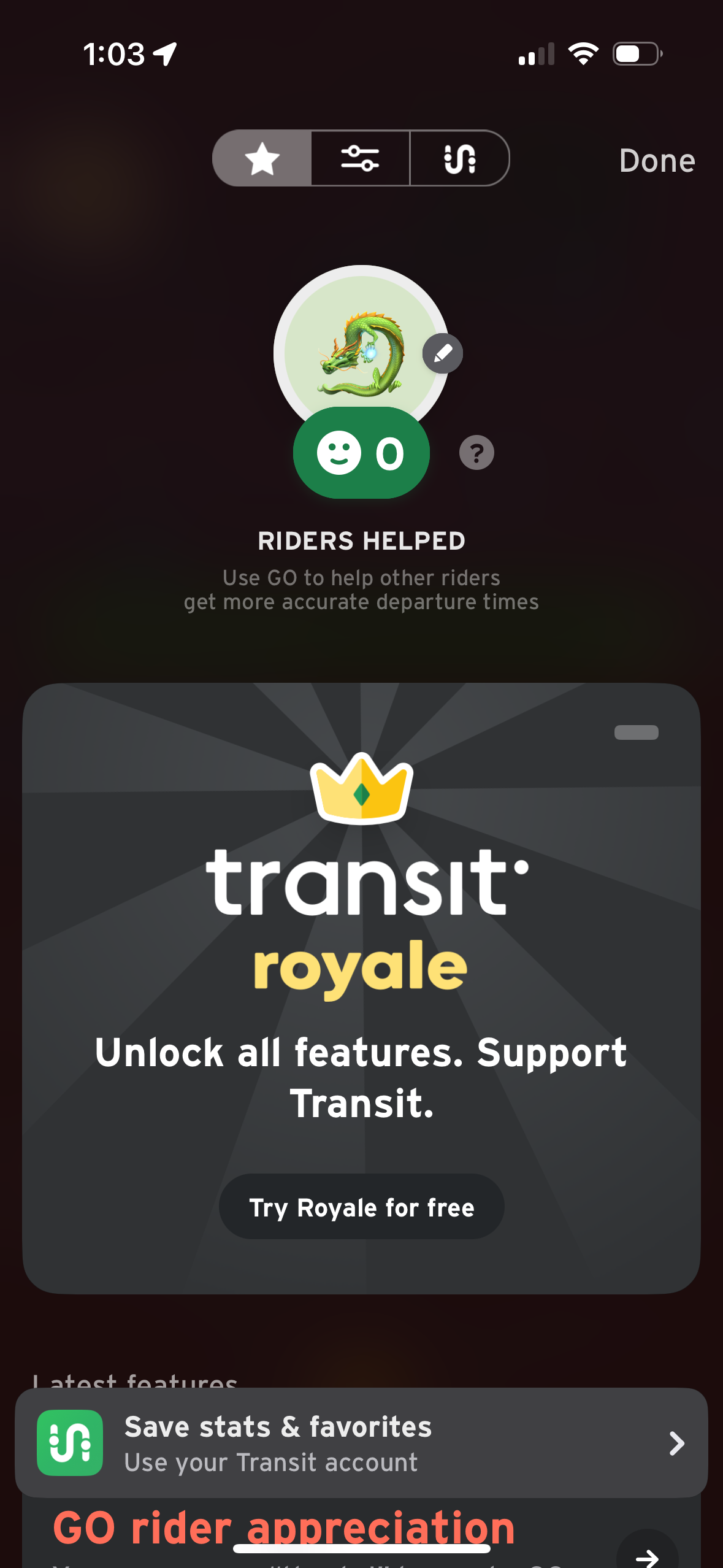 transit app screenshot 56