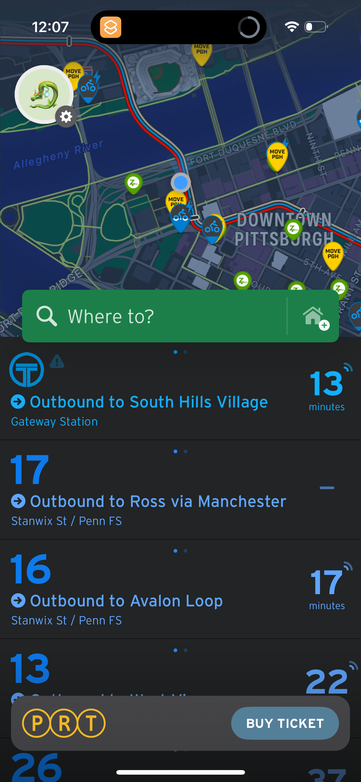transit app screenshot 46