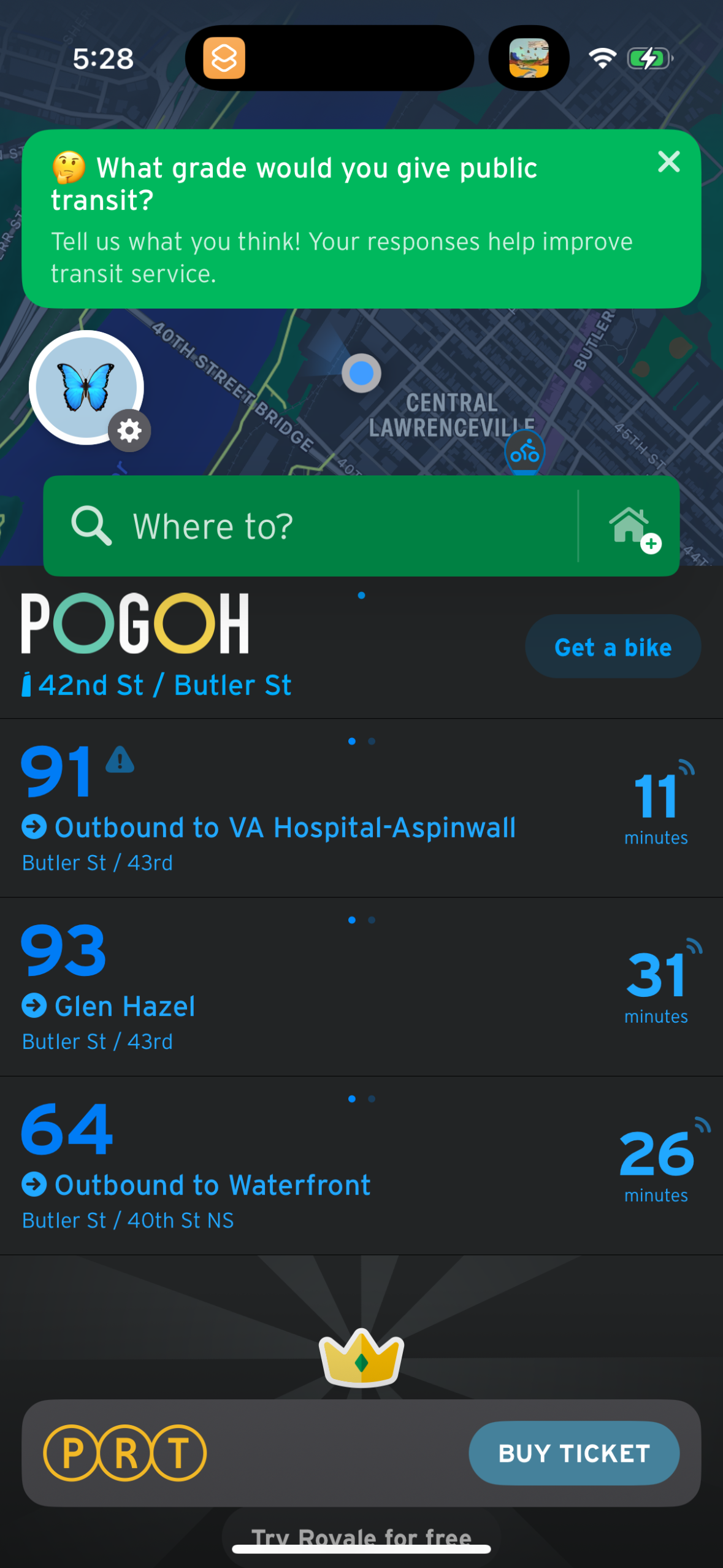 transit app screenshot 20