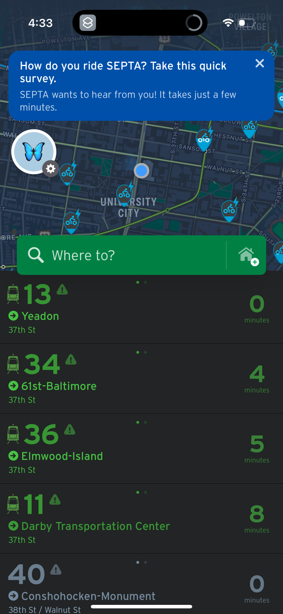 transit app screenshot 19