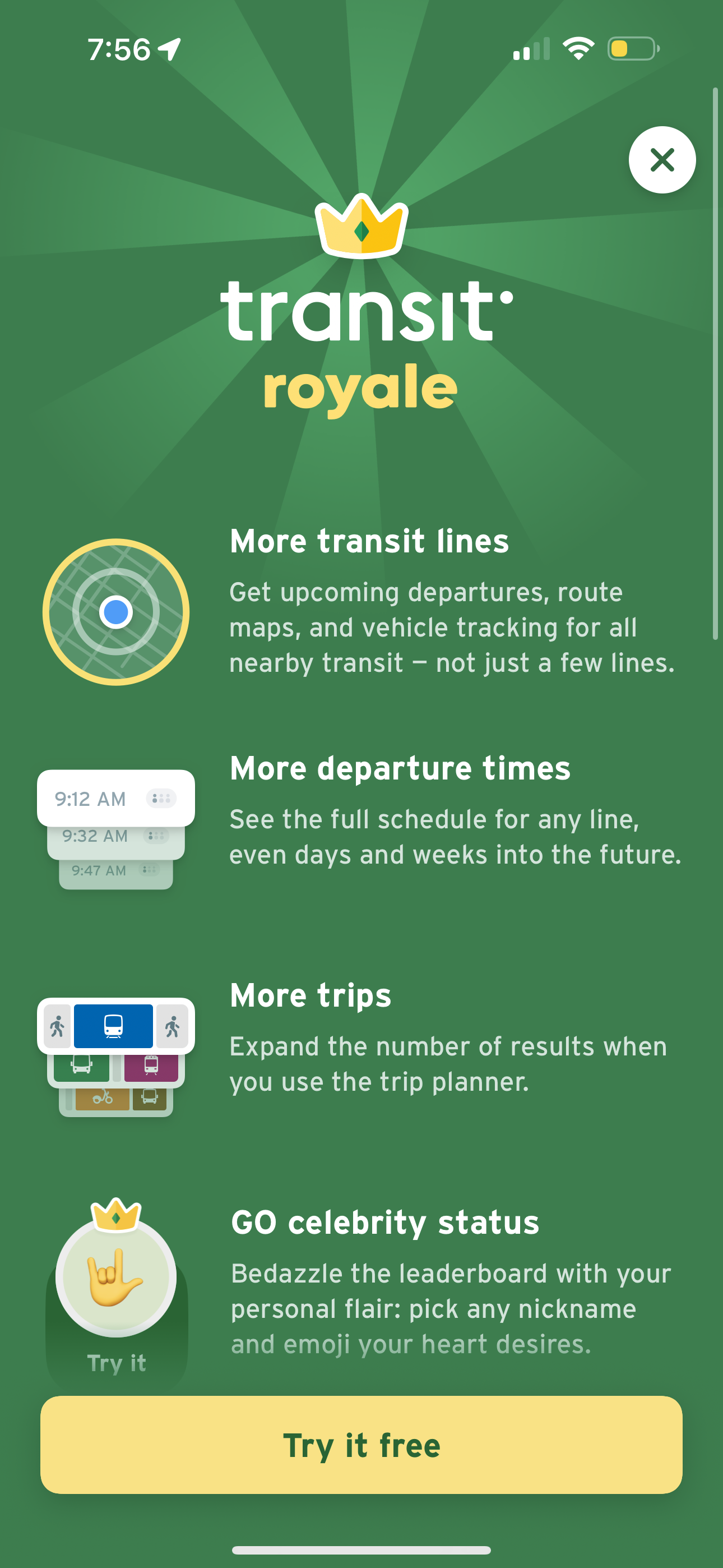transit app screenshot 69