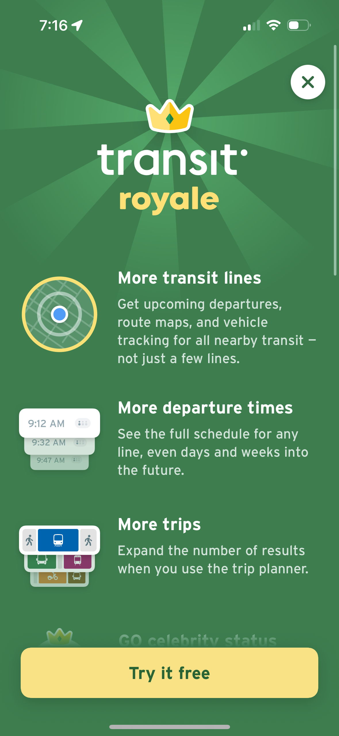 transit app screenshot 66