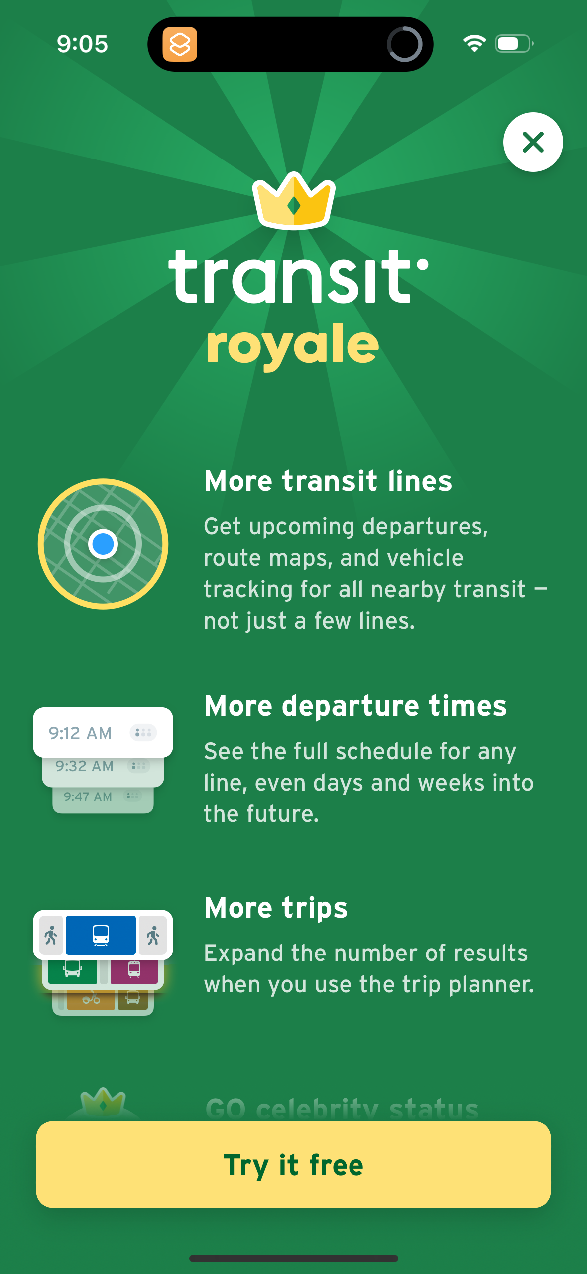 transit app screenshot 55
