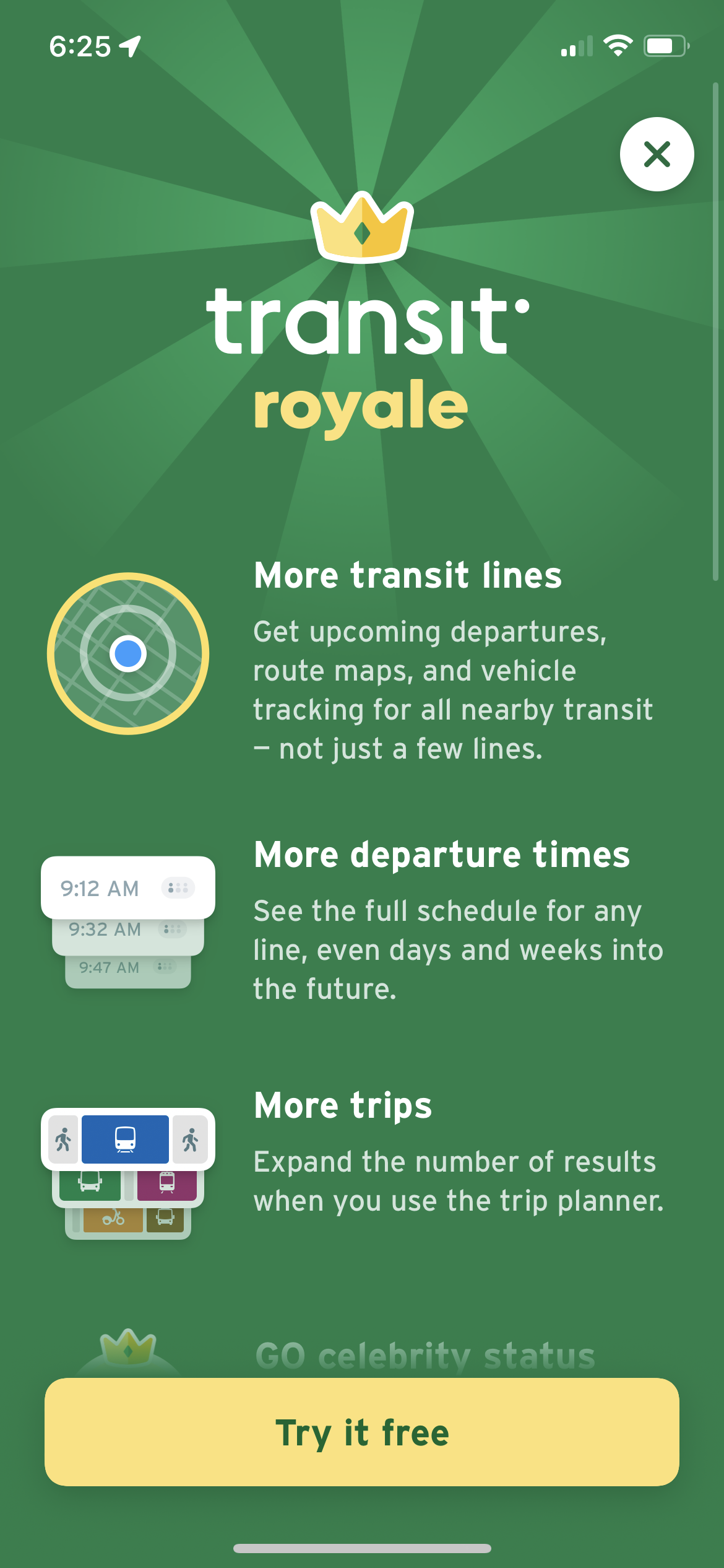 transit app screenshot 42