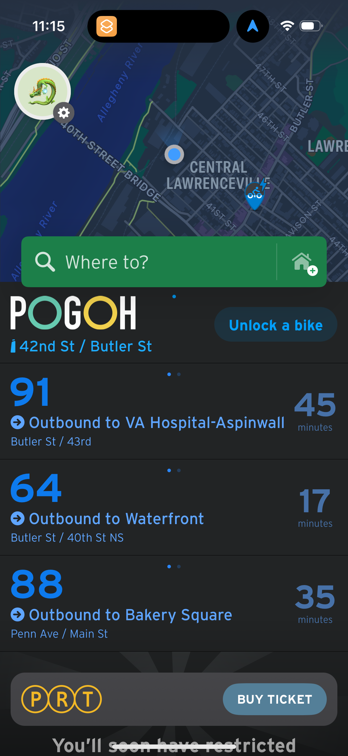 transit app screenshot 41
