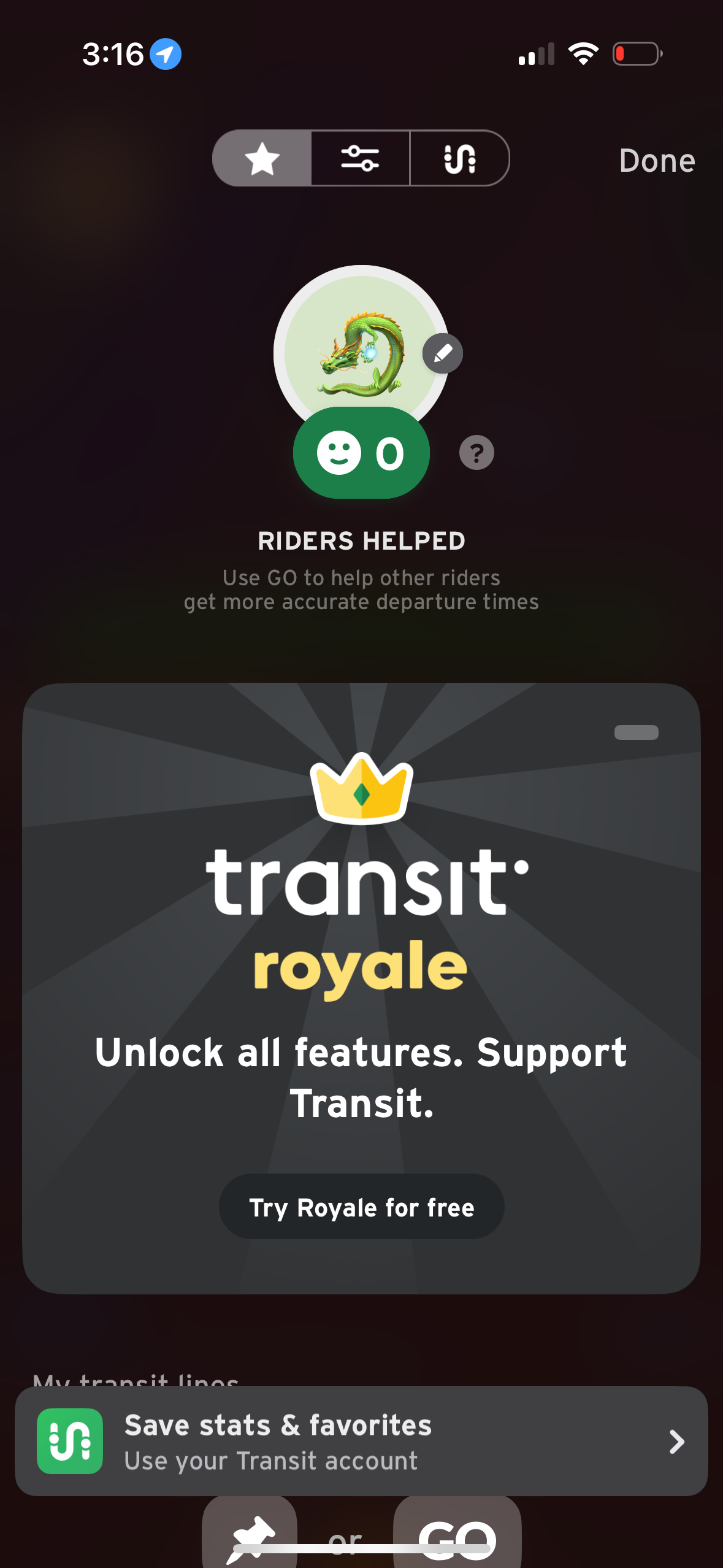 transit app screenshot 35