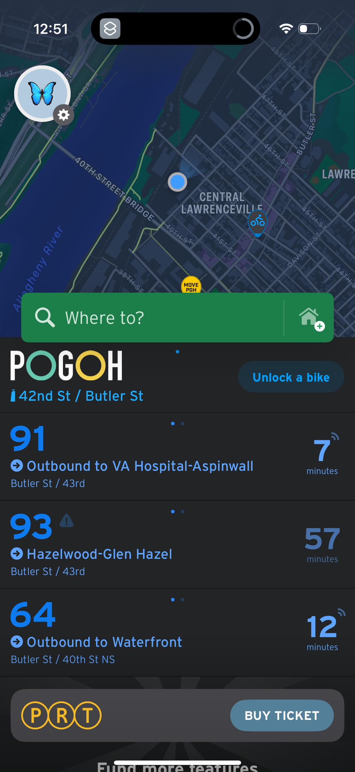 transit app screenshot 23