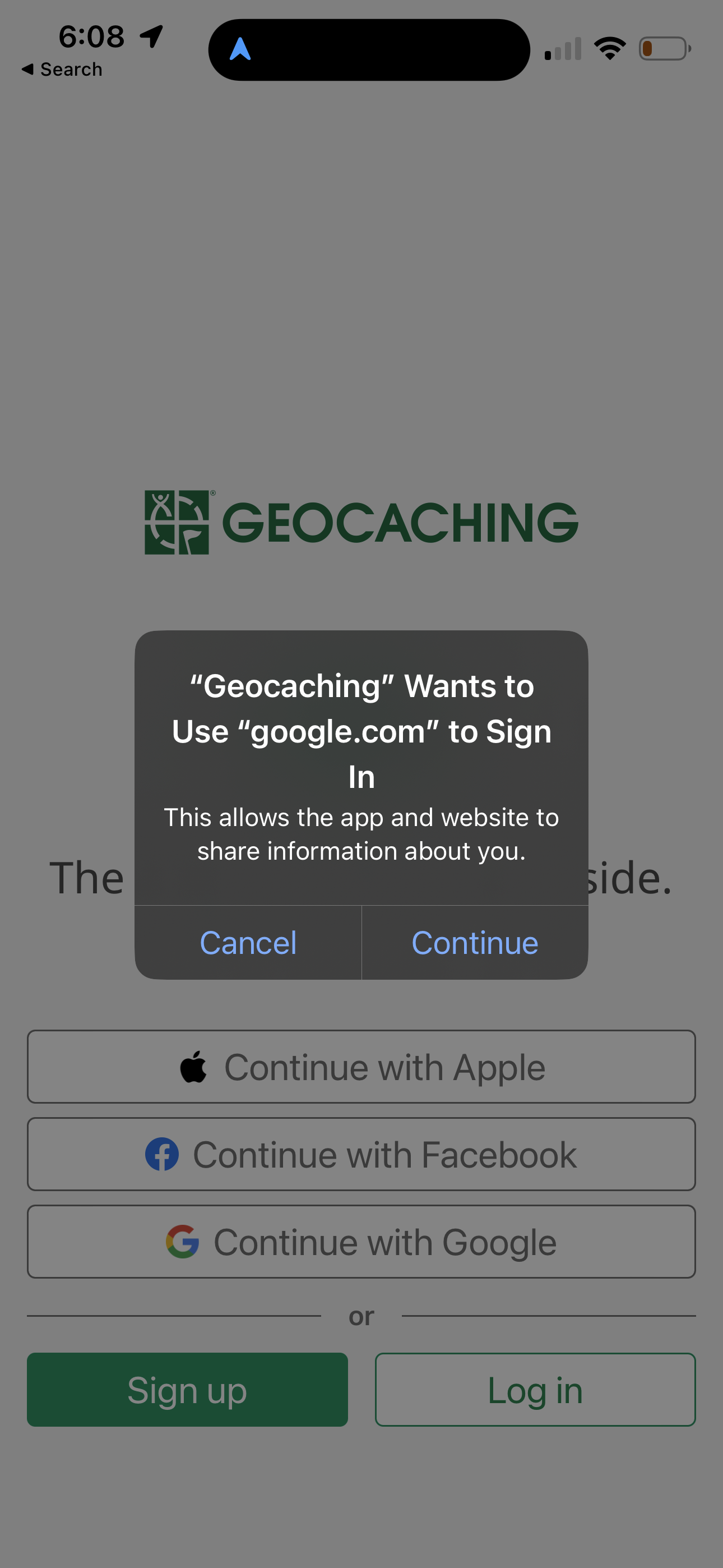 geocaching app screenshot 57