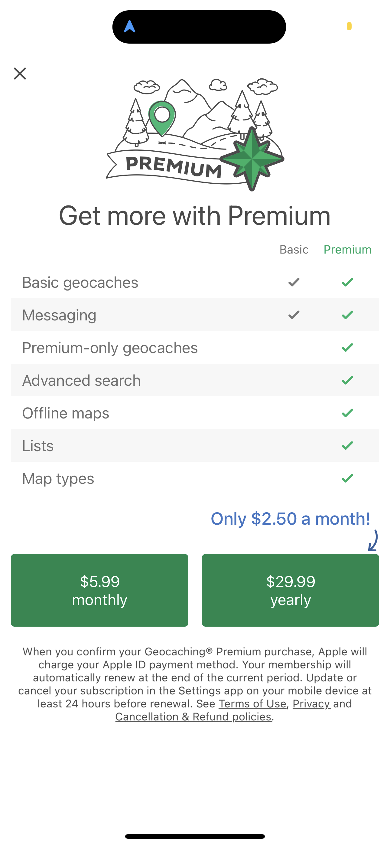 geocaching app screenshot 55