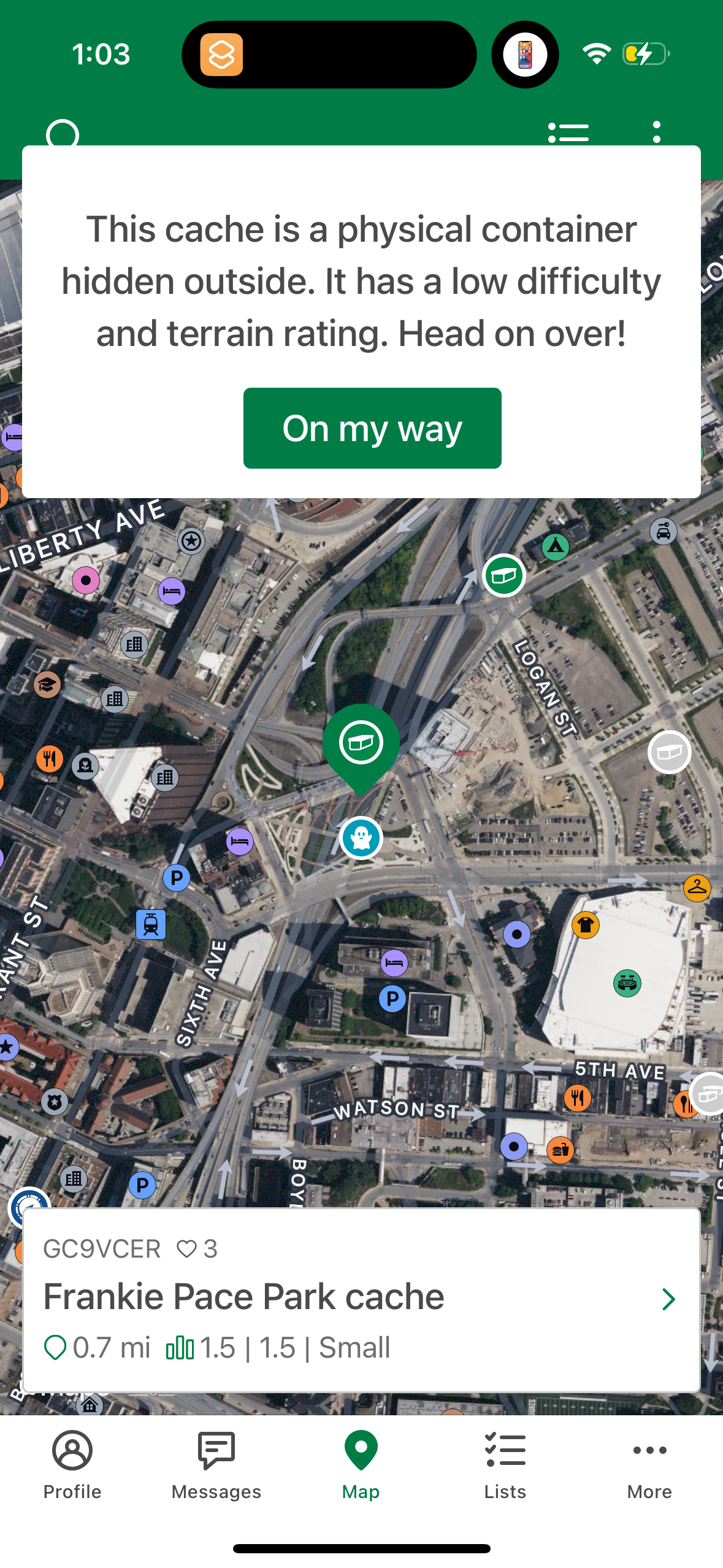 geocaching app screenshot 46