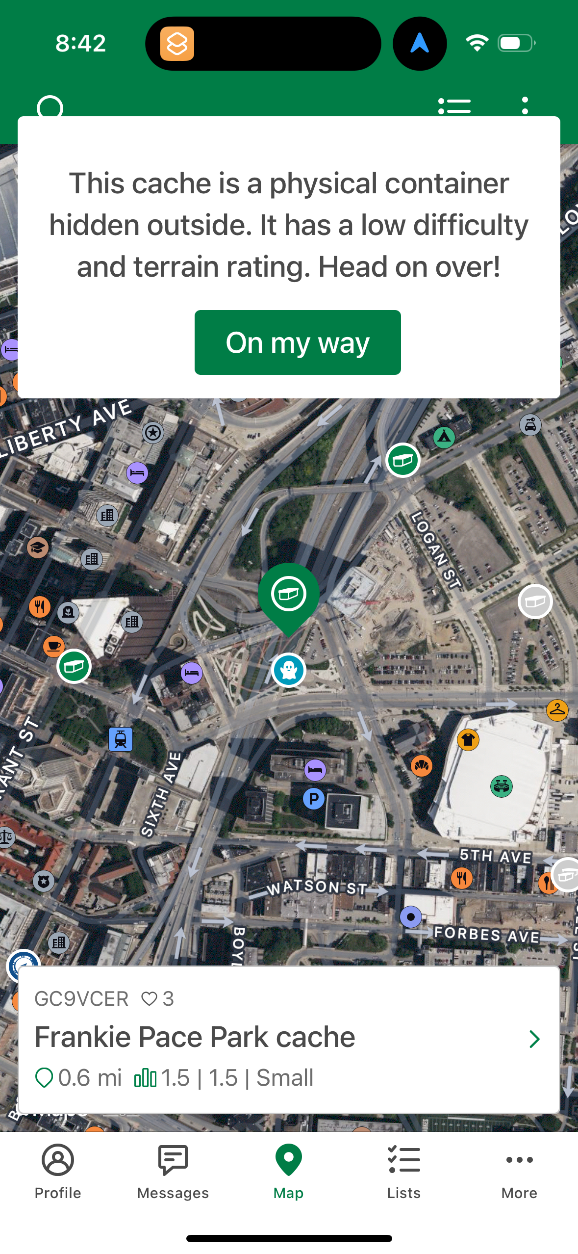 geocaching app screenshot 38