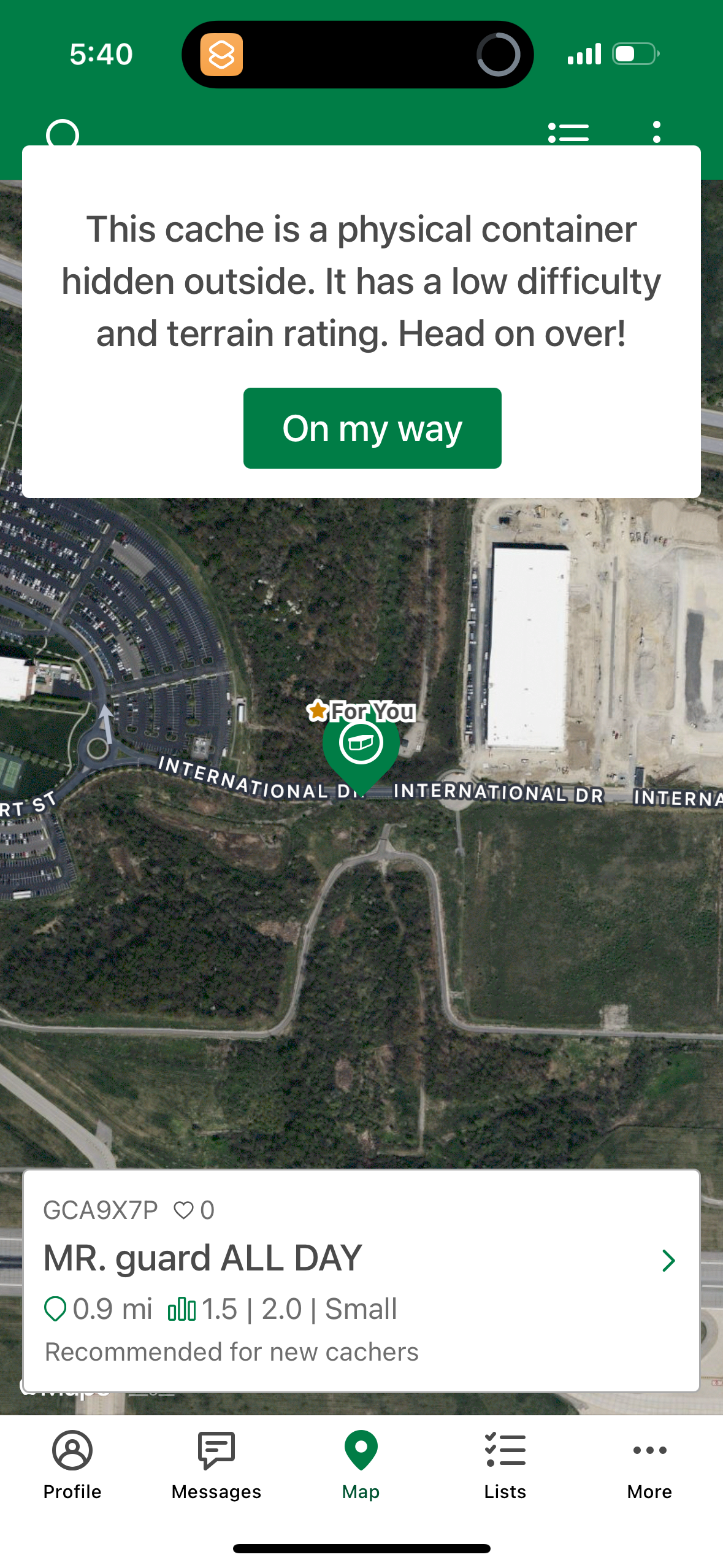 geocaching app screenshot 21