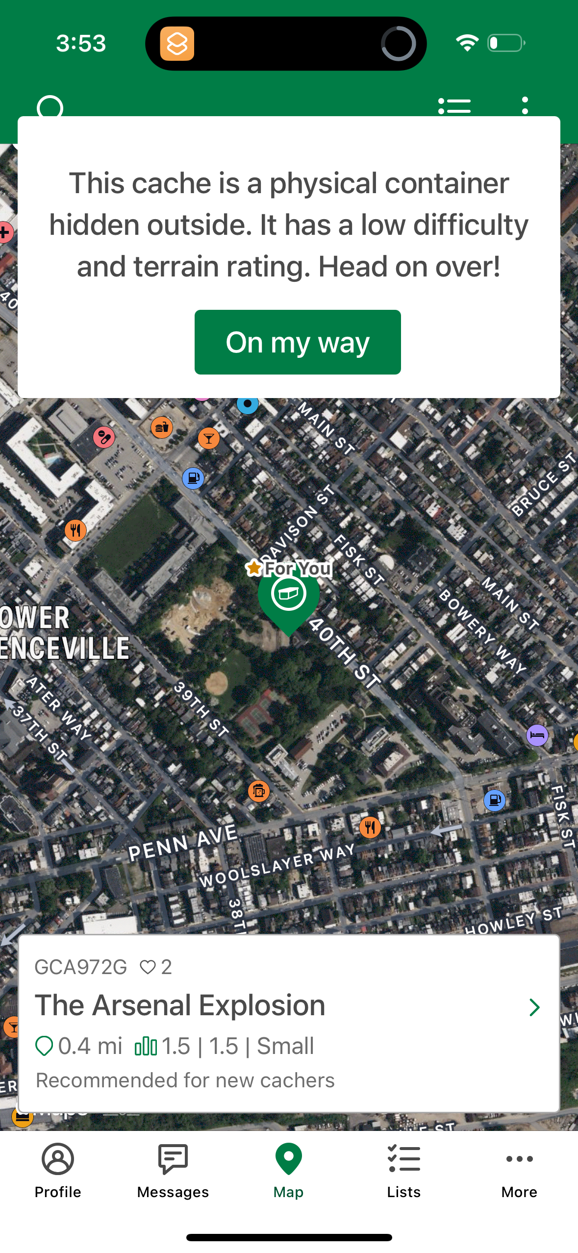 geocaching app screenshot 20