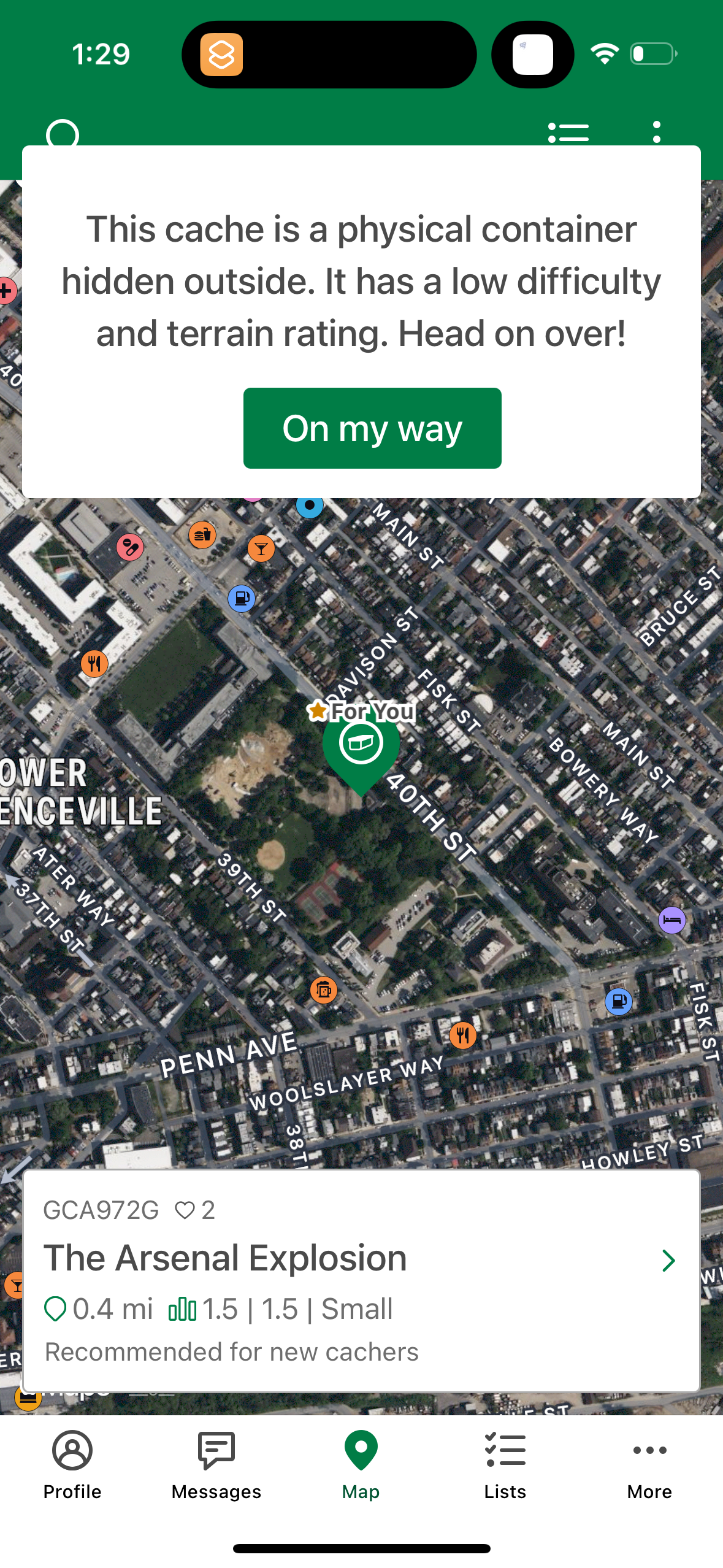 geocaching app screenshot 19