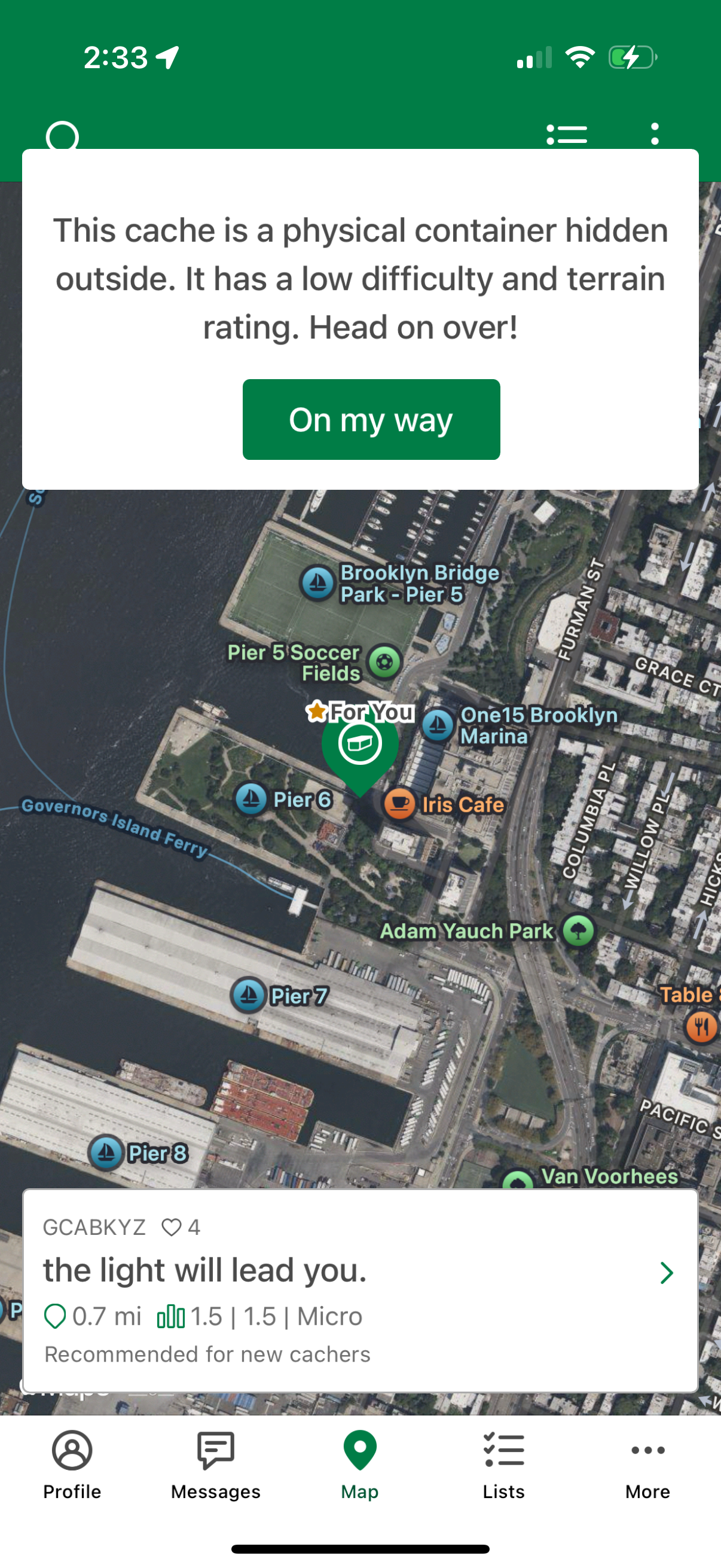 geocaching app screenshot 15