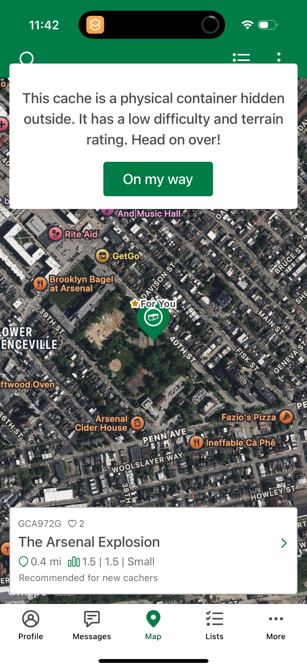 geocaching app screenshot 13