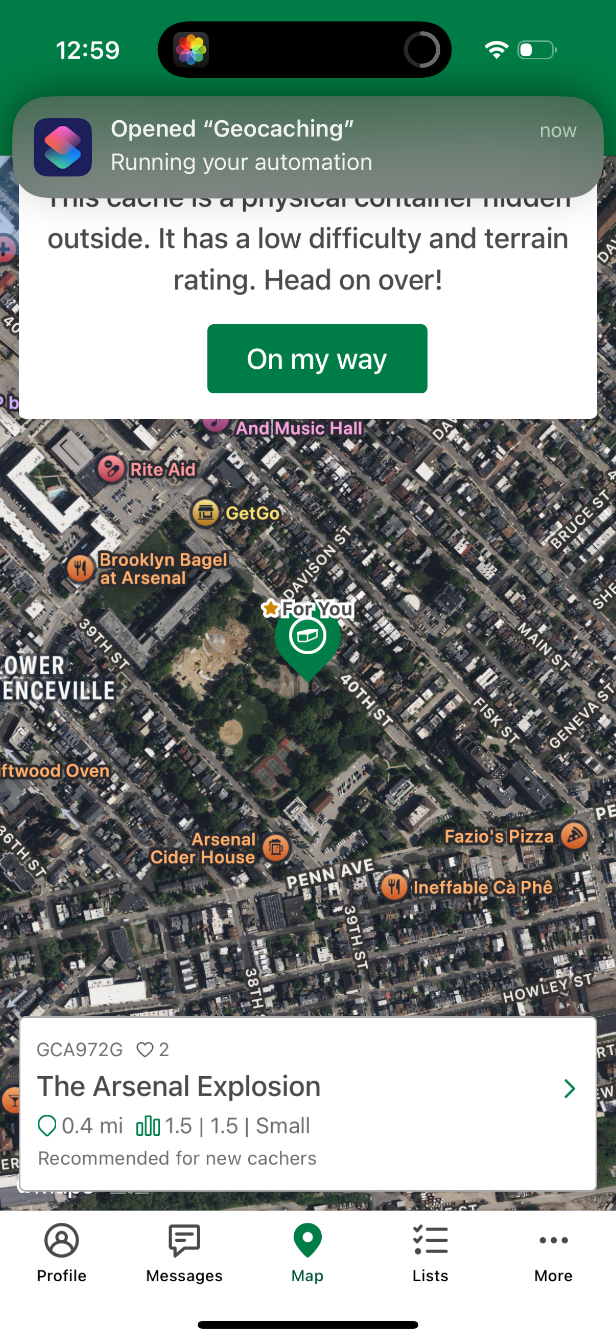 geocaching app screenshot 10