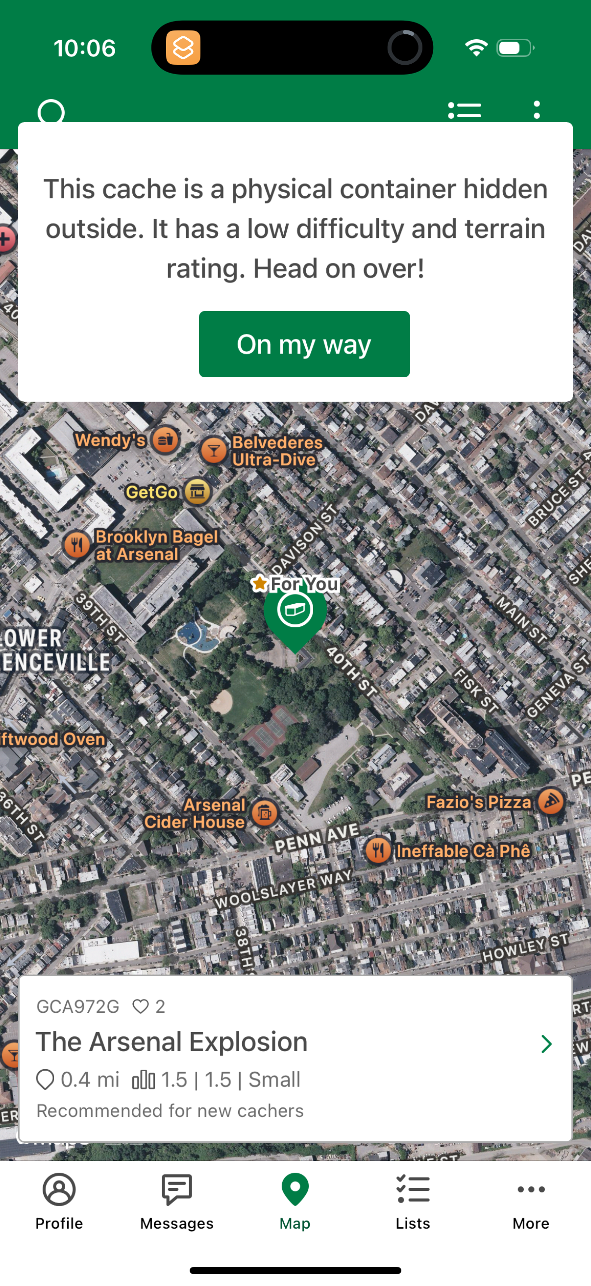 geocaching app screenshot 9