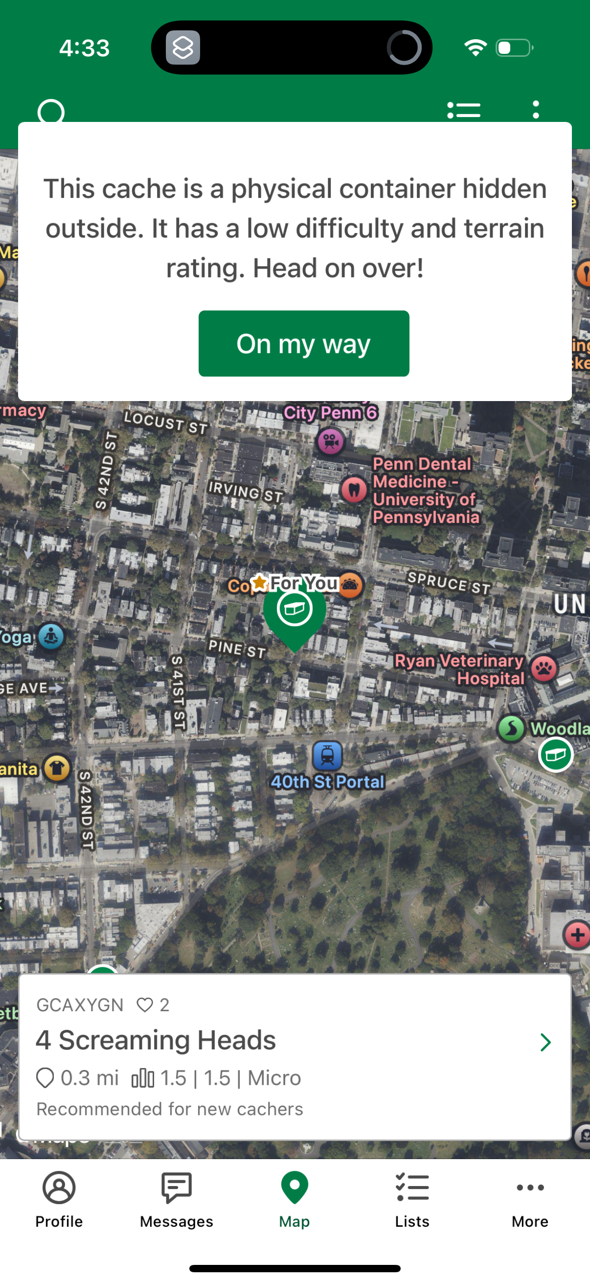 geocaching app screenshot 8