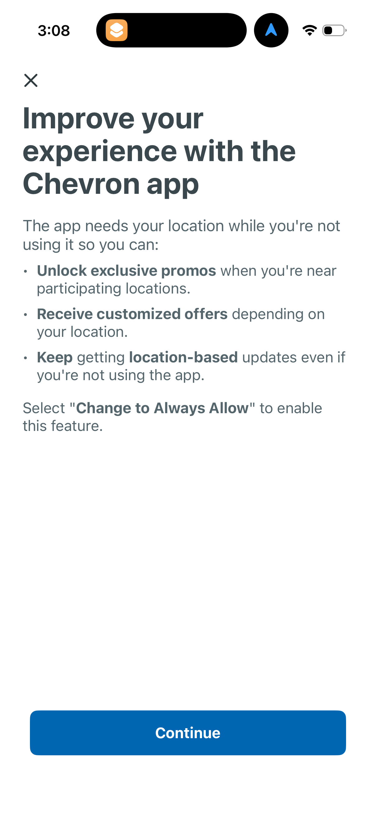 chevron app screenshot 9