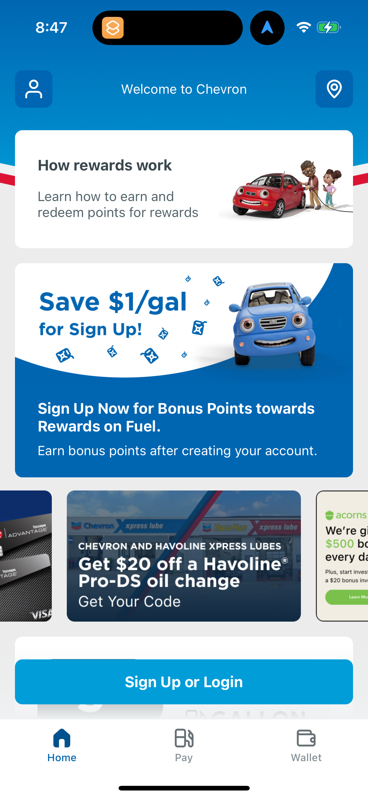 chevron app screenshot 43