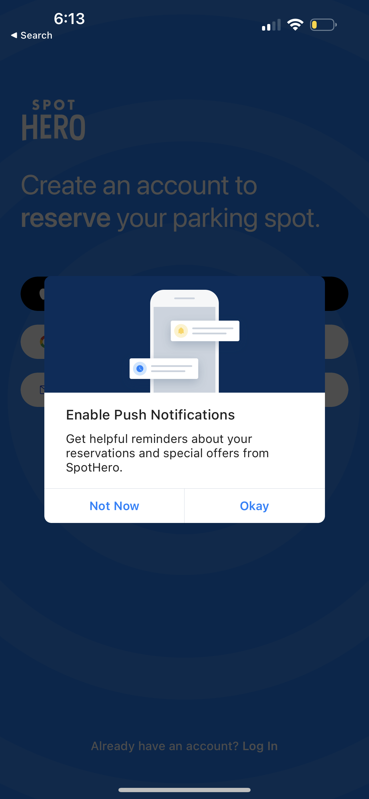 spothero app screenshot 36
