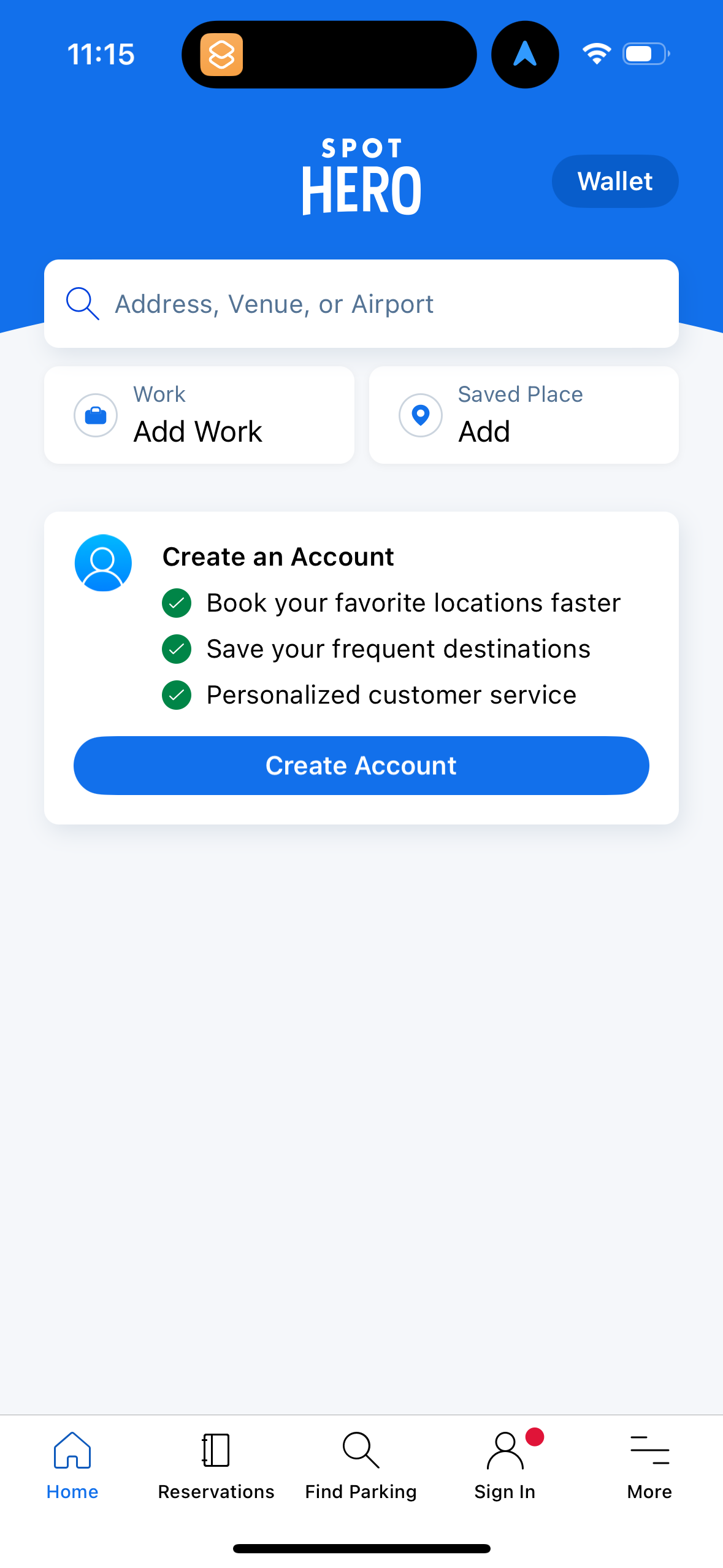spothero app screenshot 27